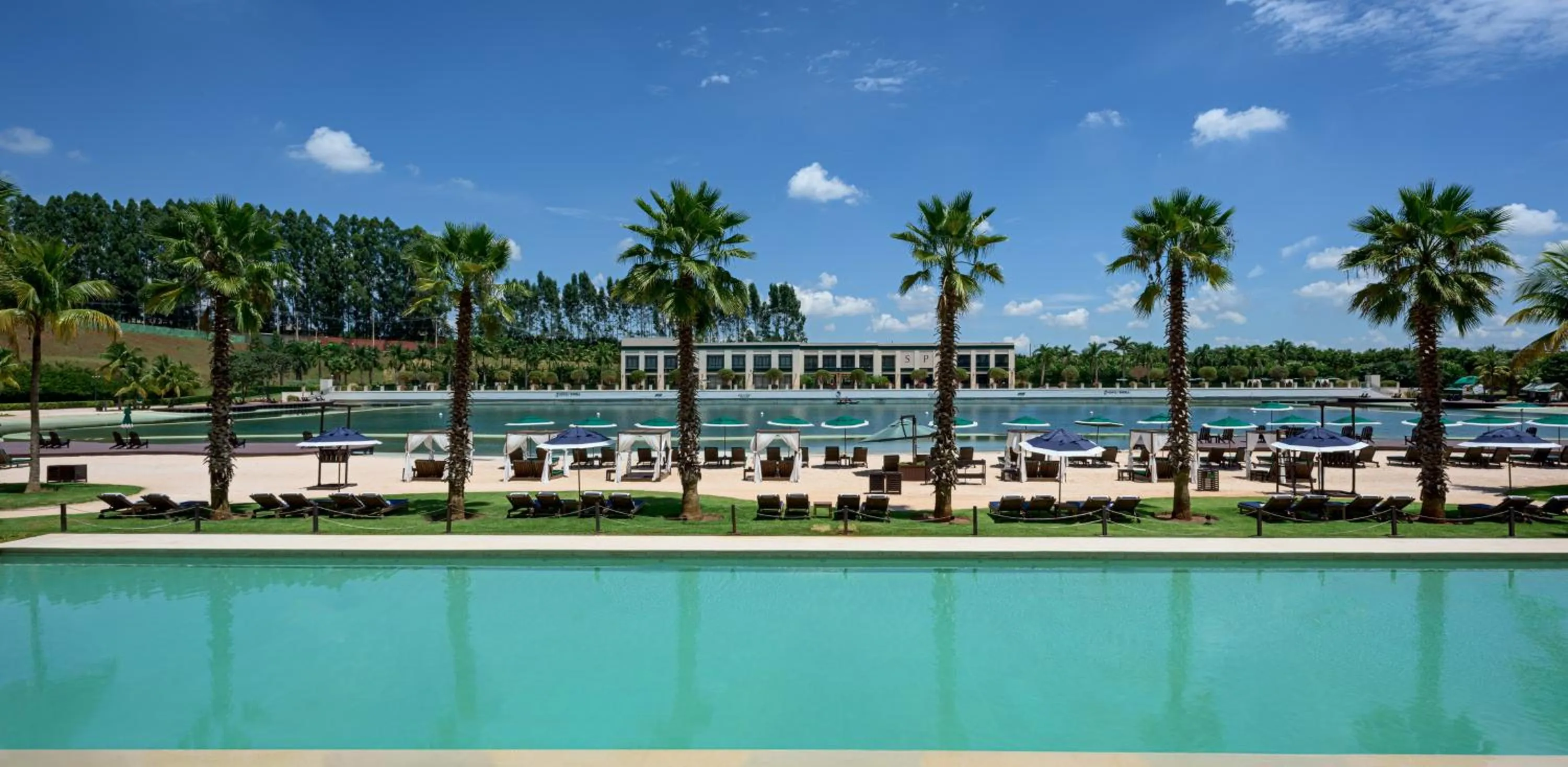 Swimming pool in Boa Vista Surf Lodge