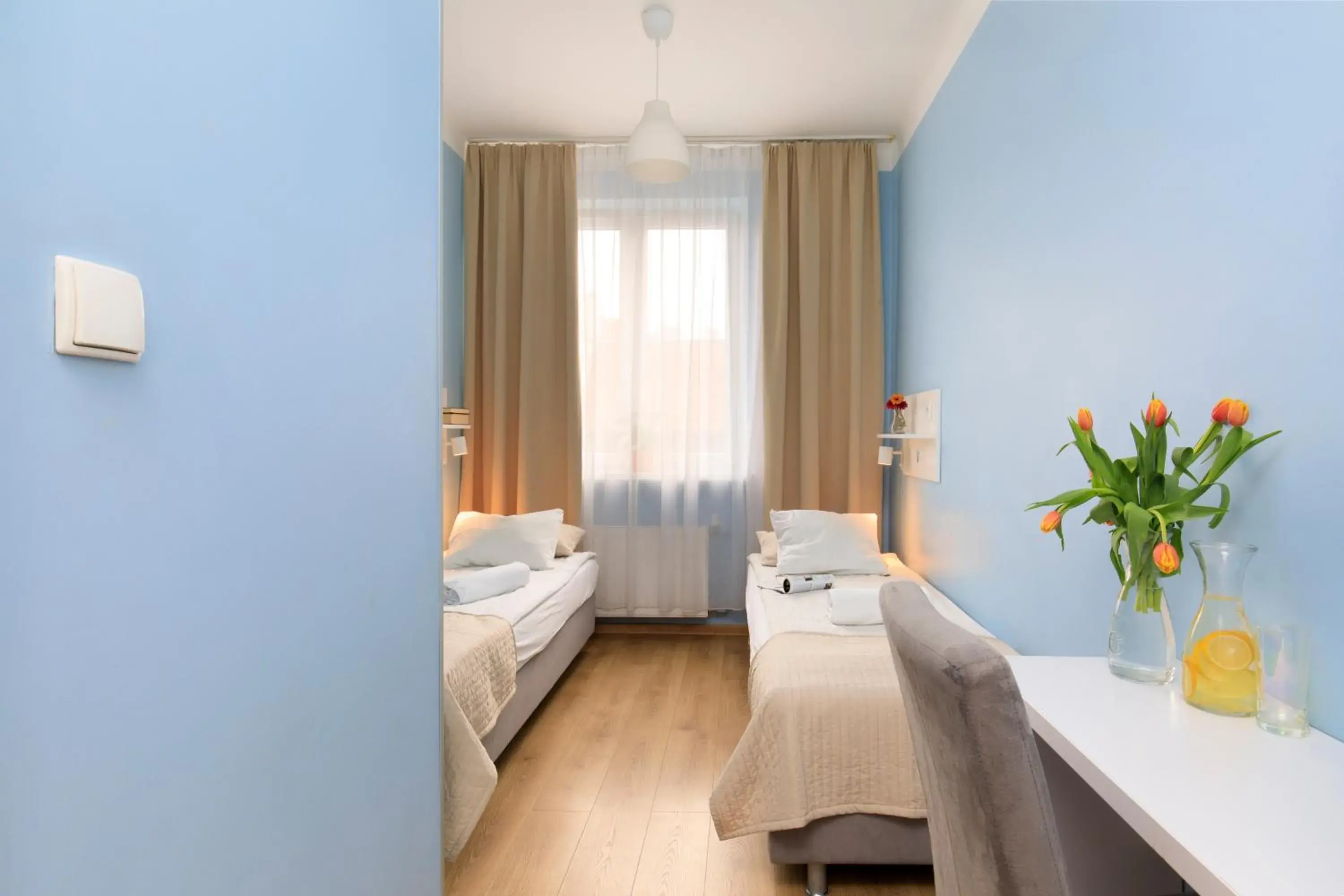 Twin Room with Bathroom in Freedom Hostel Twin Room with Bathroom in Freedom Hostel