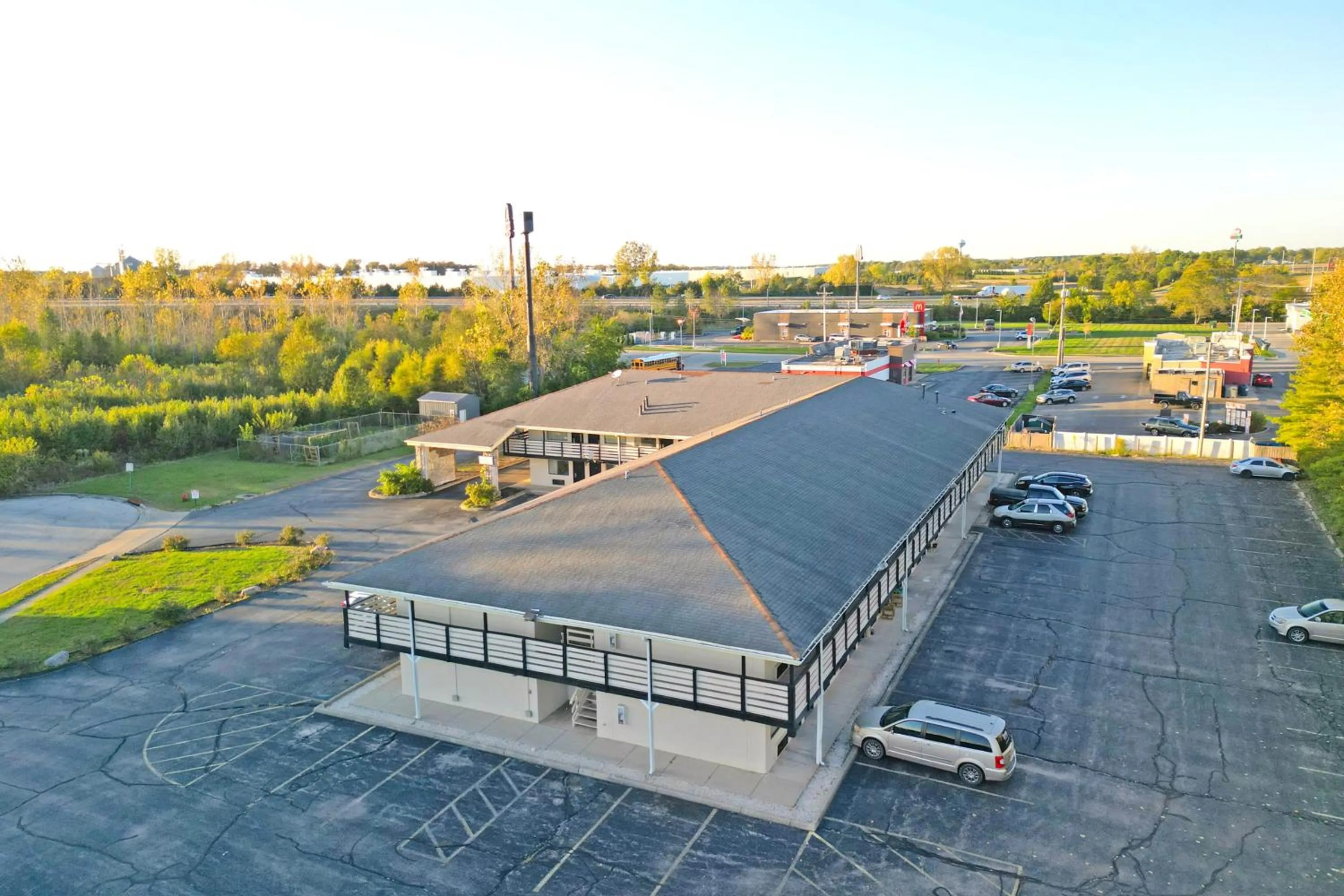 Facade/entrance in Brookville Inn By OYO Near Dayton International Airport