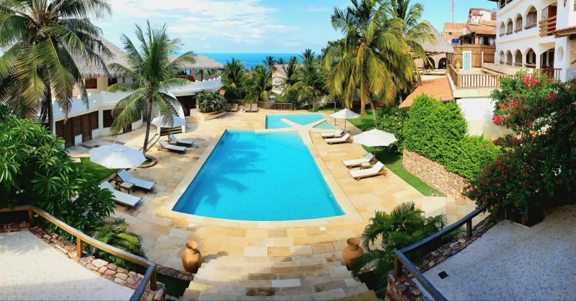 Pool view in Hotel & Pousada Tatajuba