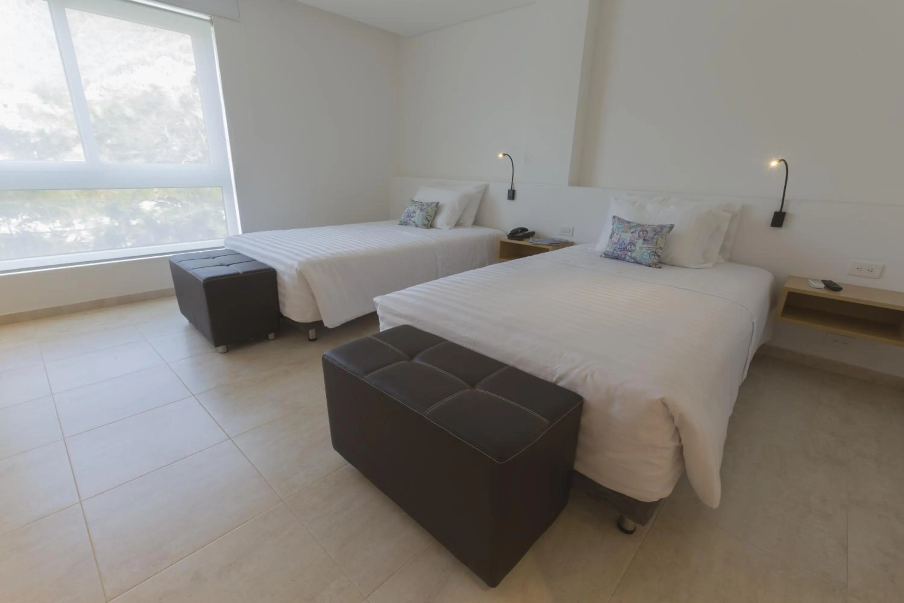 Bed in Del Mar Hotel