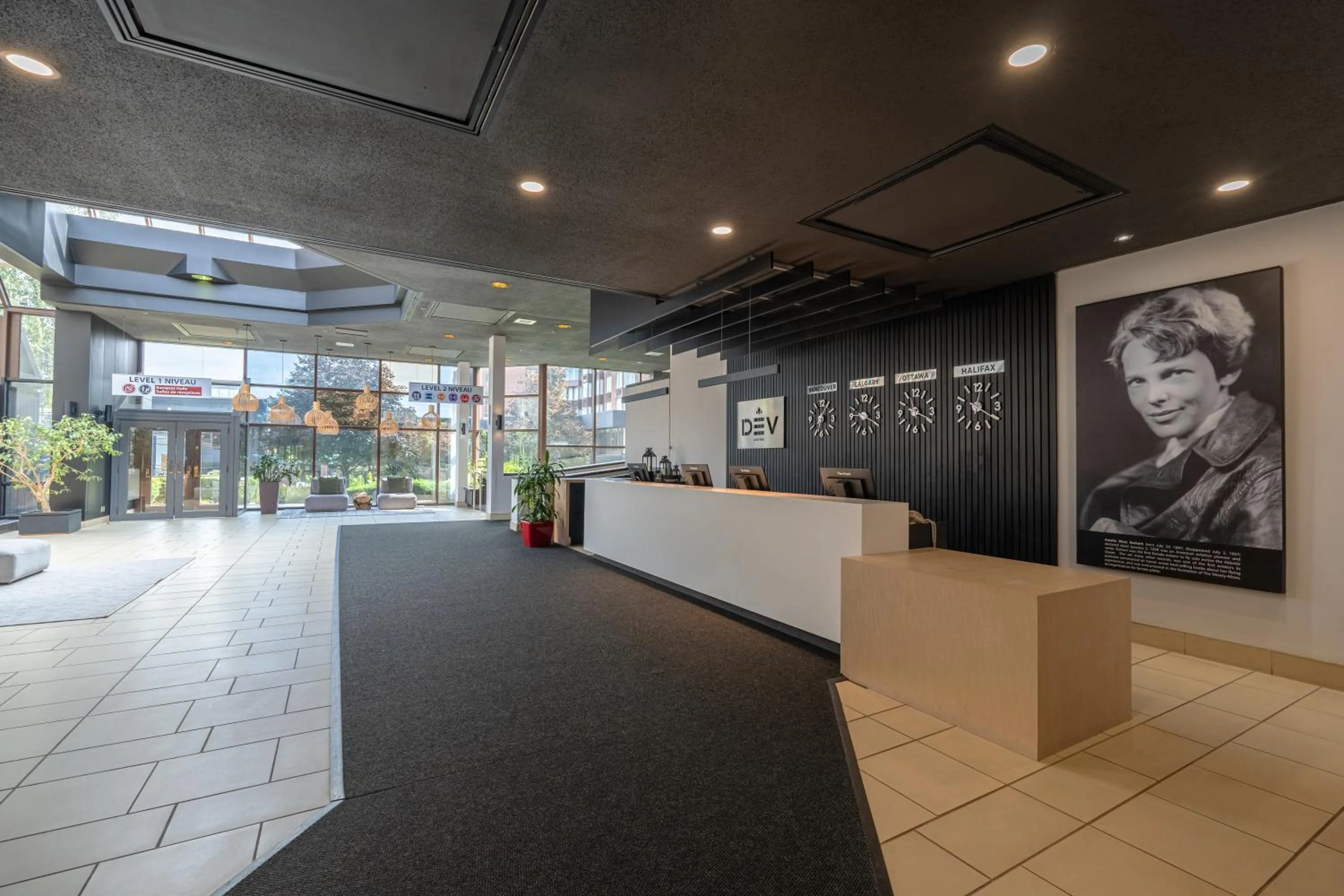 Lobby or reception in DEV Hotel and Conference Centre