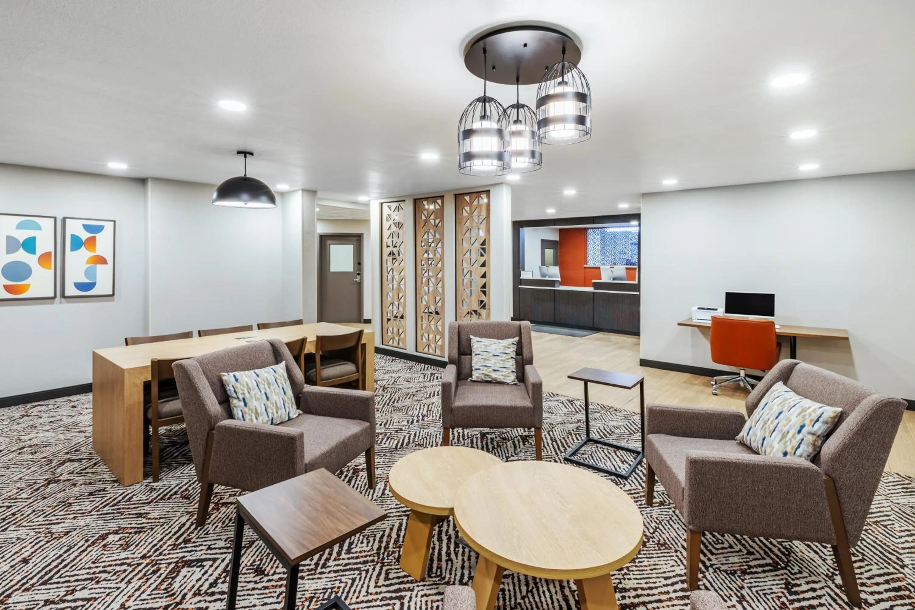 Lobby or reception in Candlewood Suites - Topeka West by IHG