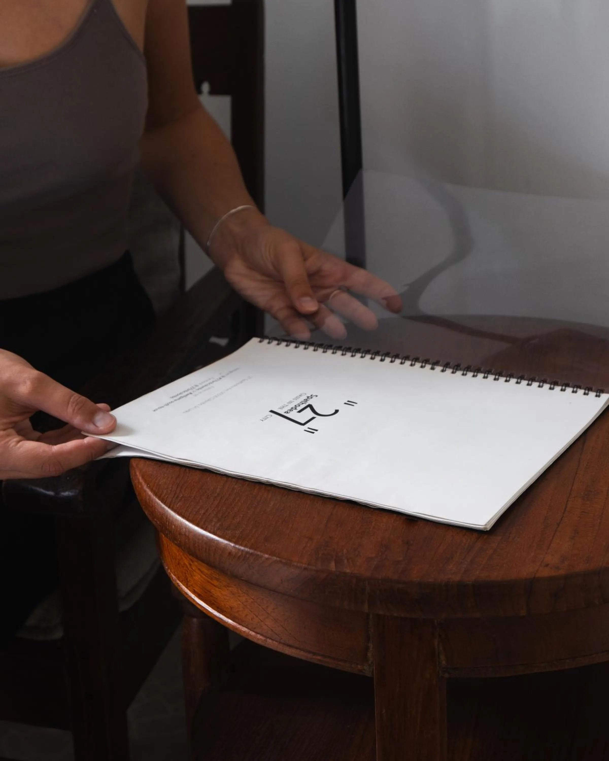 Decorative detail in "27" Spathodea- Oasis in the City