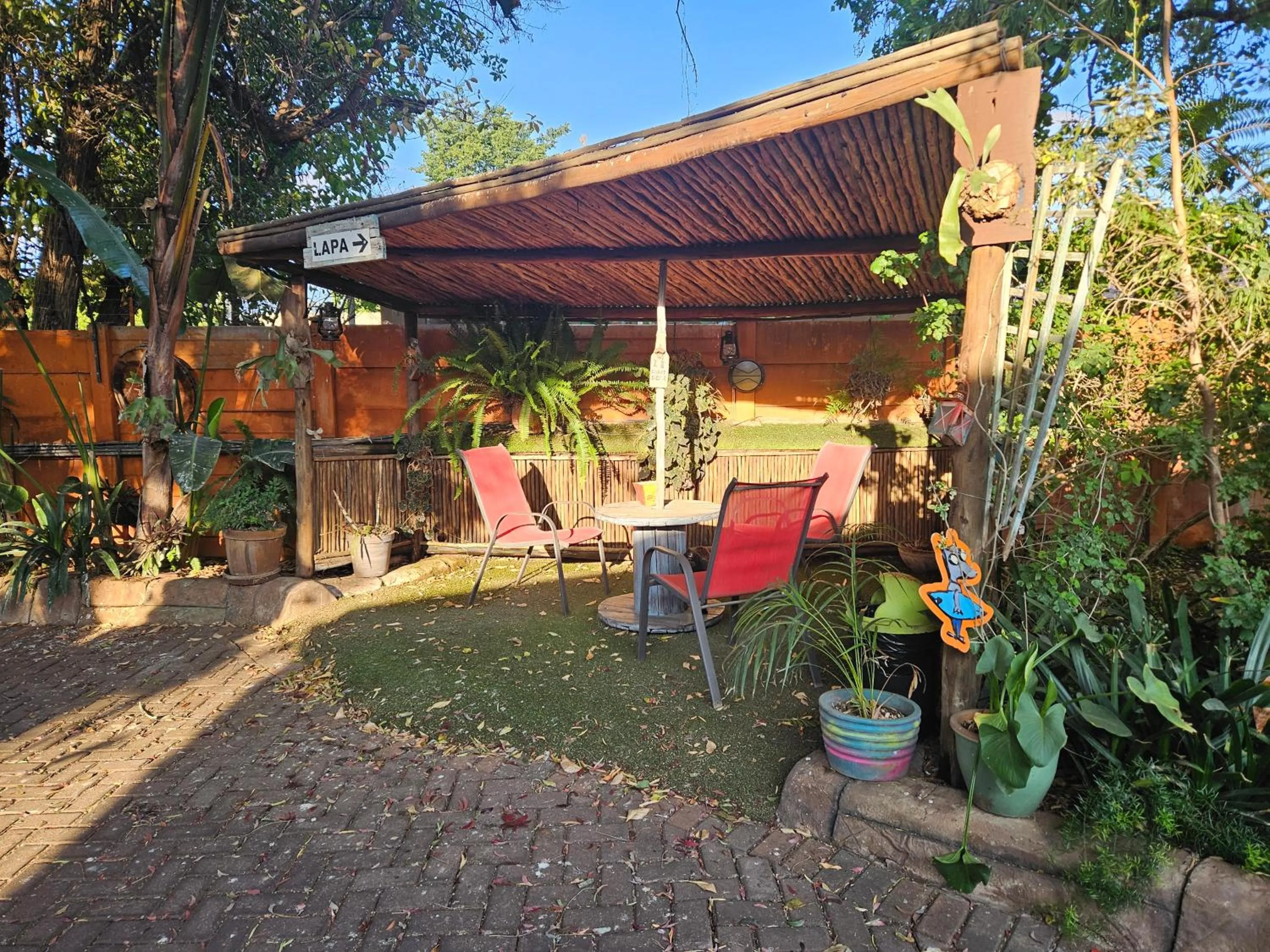 Garden view in 61 On Ireland Guest House and Conferencing