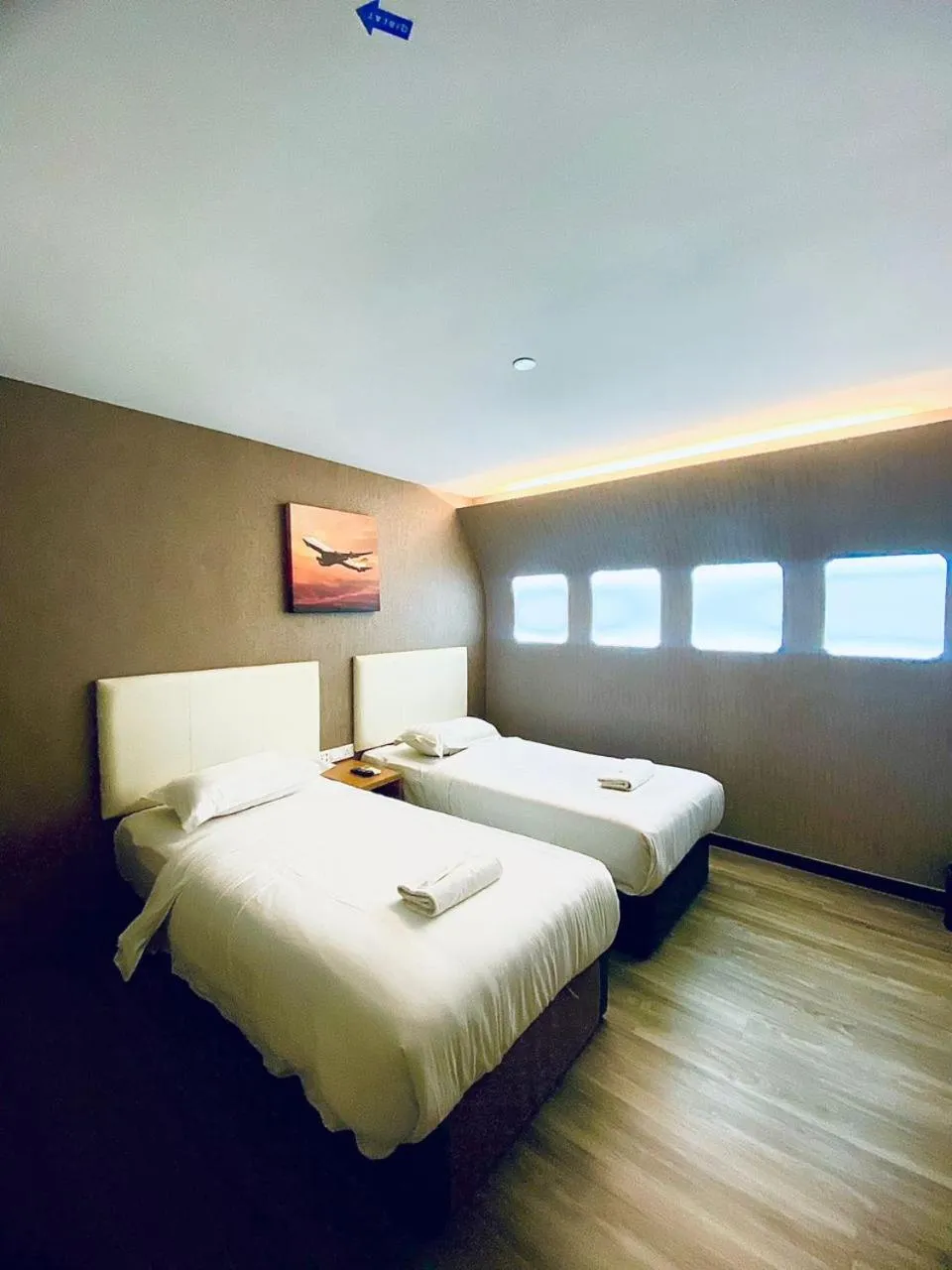 Bed in Sri Langit Hotel KLIA, KLIA 2 & F1