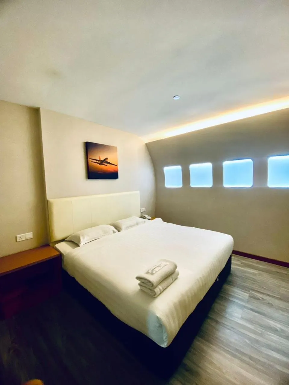 Bed in Sri Langit Hotel KLIA, KLIA 2 & F1