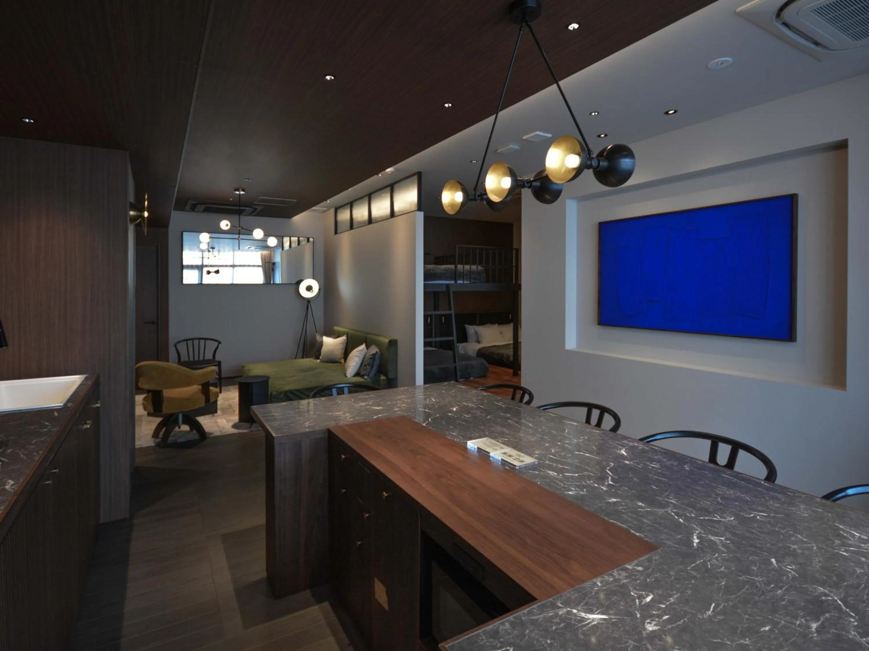 Living room in illi Gran Azabujuban