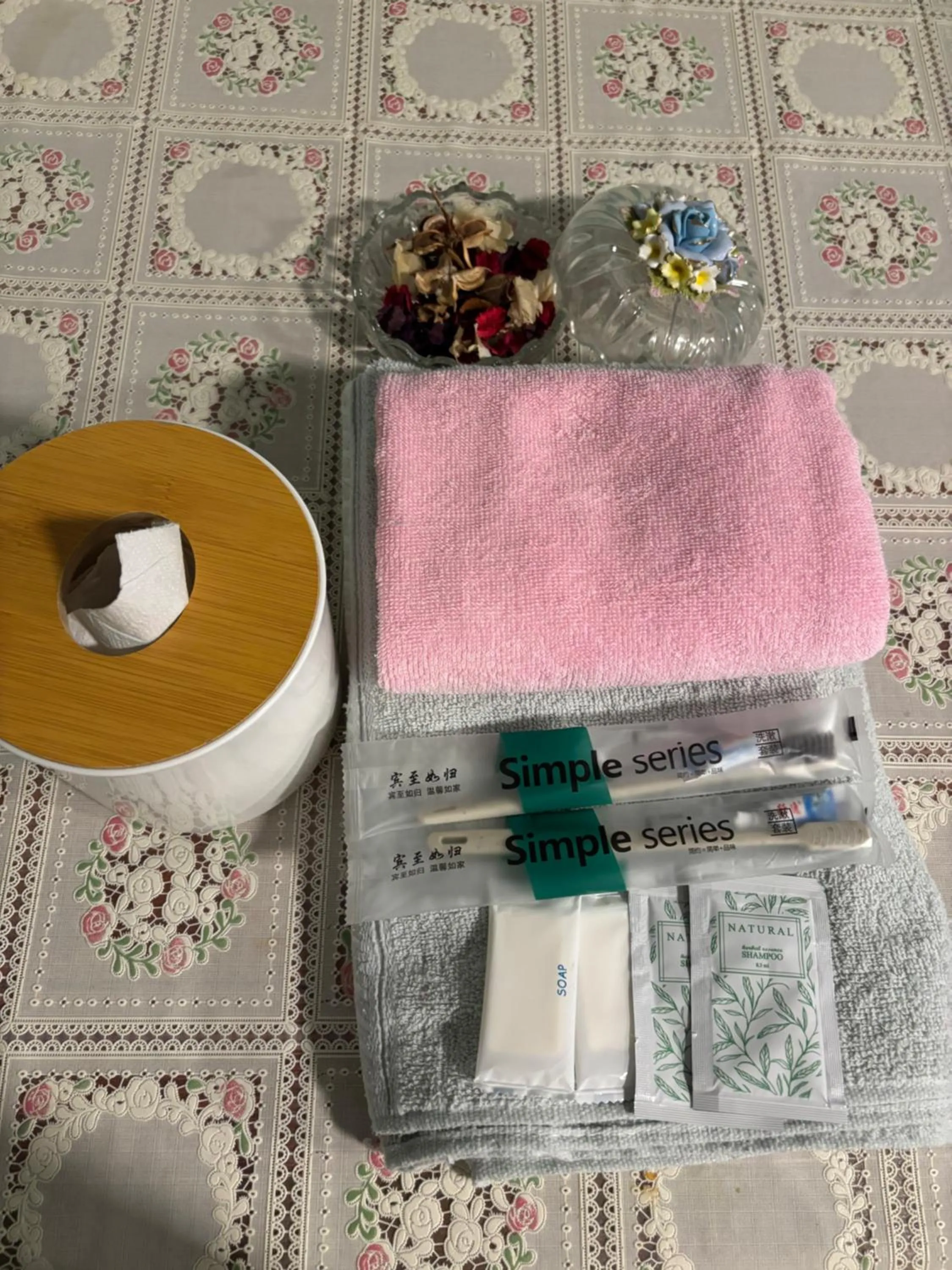 Photo of the whole room in Ther Bangkoknoi Hotel