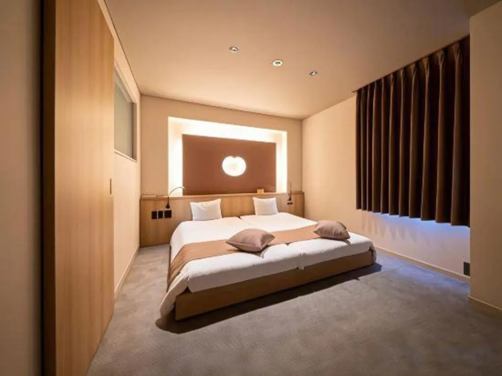 Bed in New Biwako Hotel