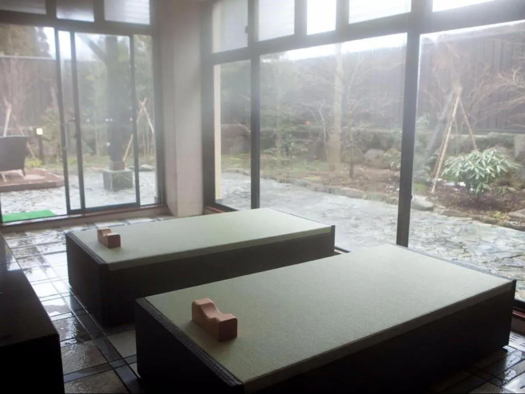 Bed in Yufuin Ubl Hotel