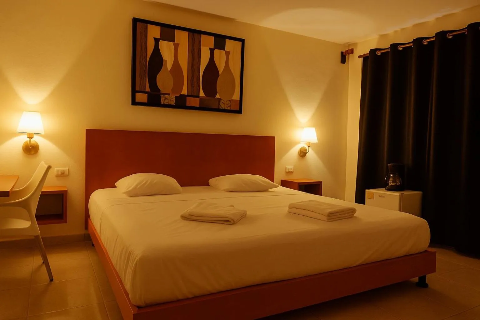 Bed in Guest house La Casa del Quetzal