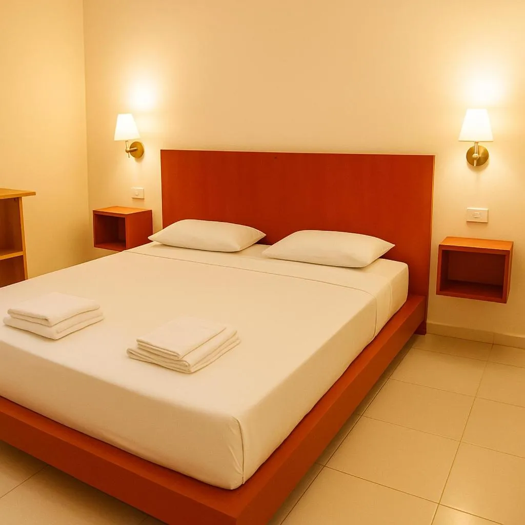 Bed in Guest house La Casa del Quetzal