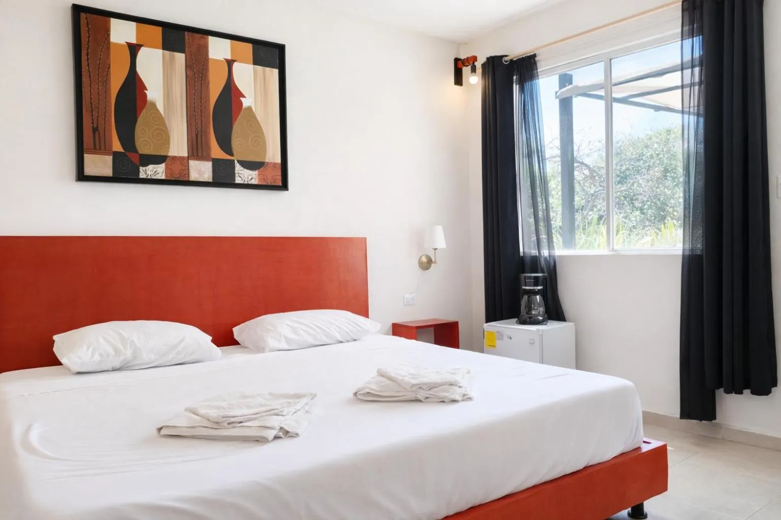 Bed in Guest house La Casa del Quetzal