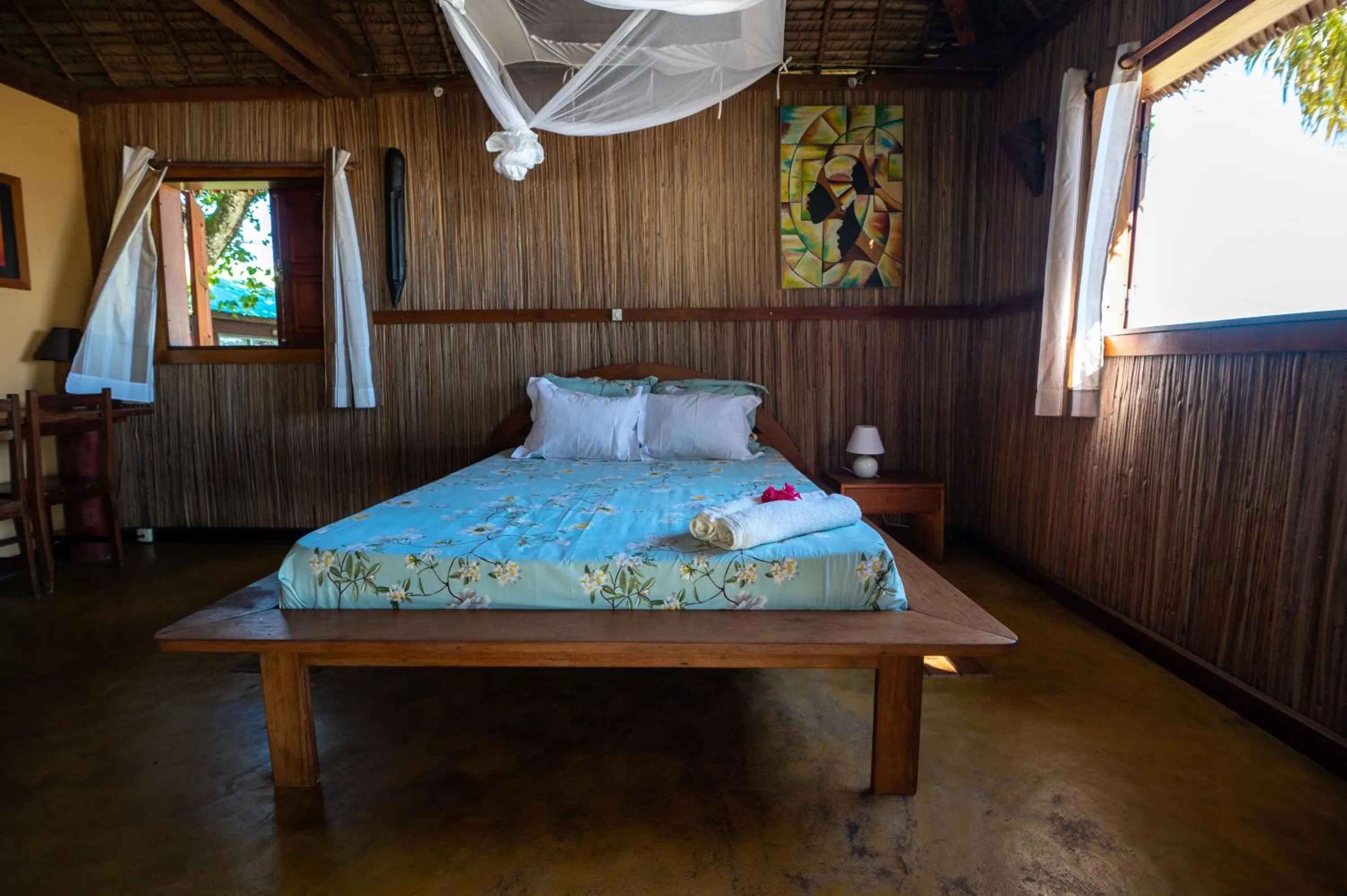 Bedroom, Bed in Maningory