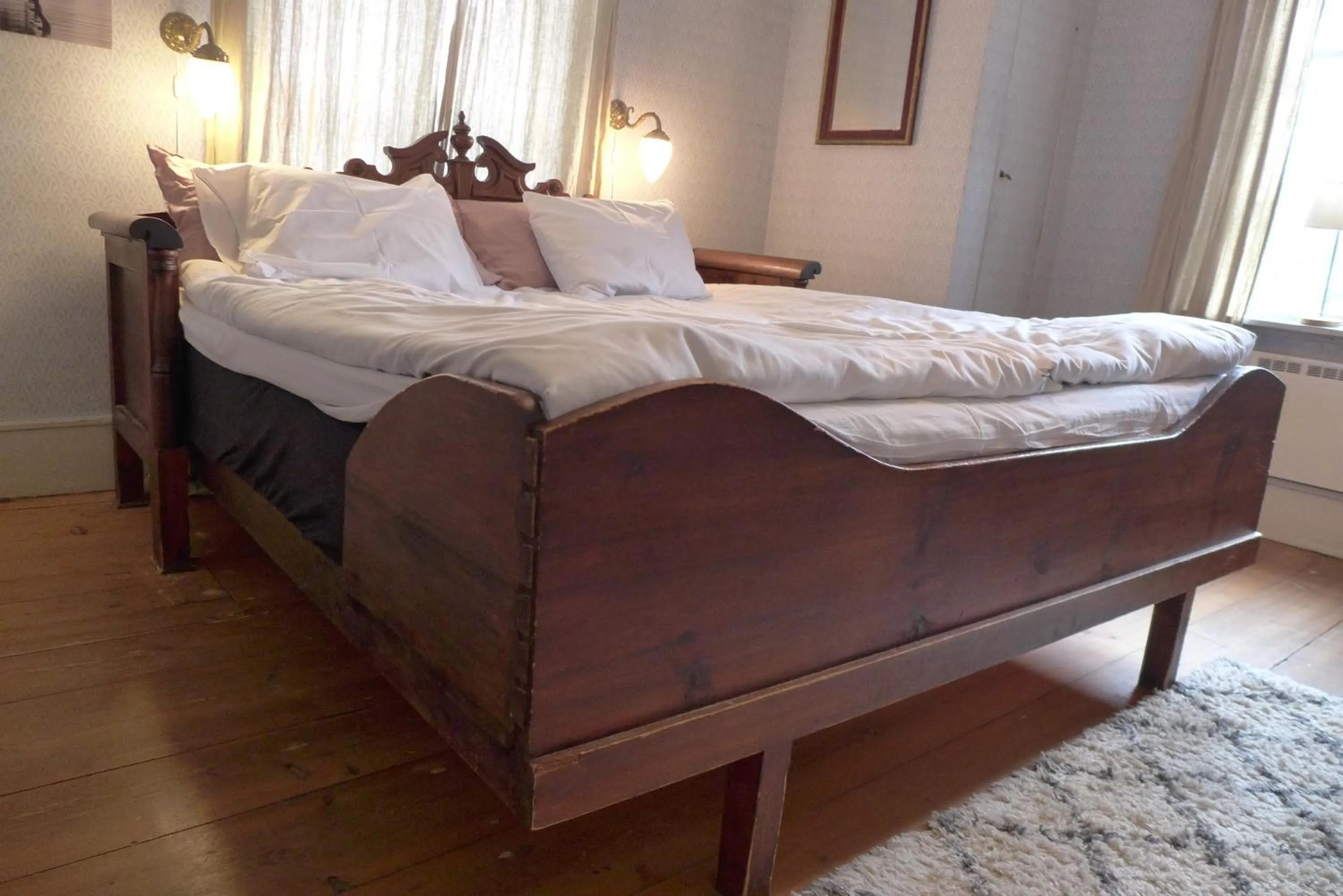 Bed in Prästgatanett Apartments