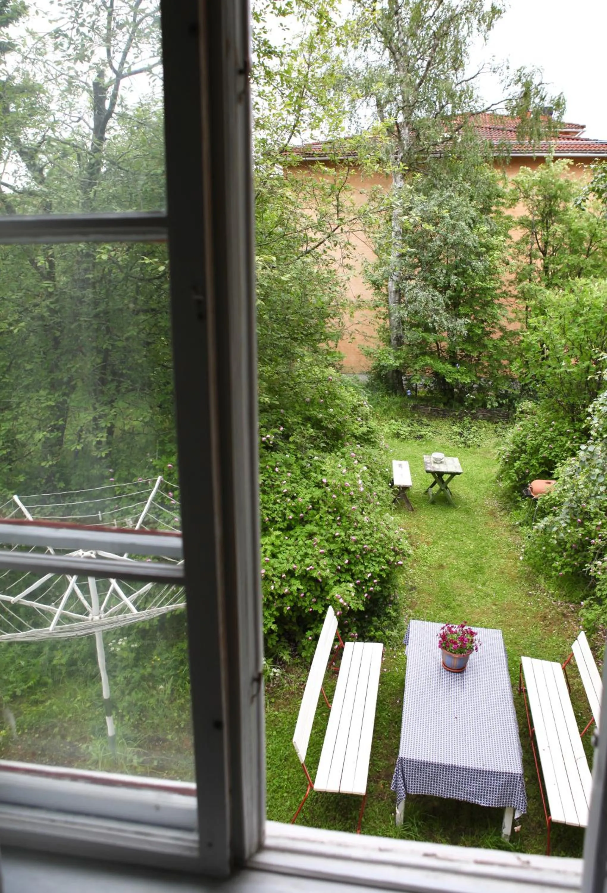 Garden in Prästgatanett Apartments