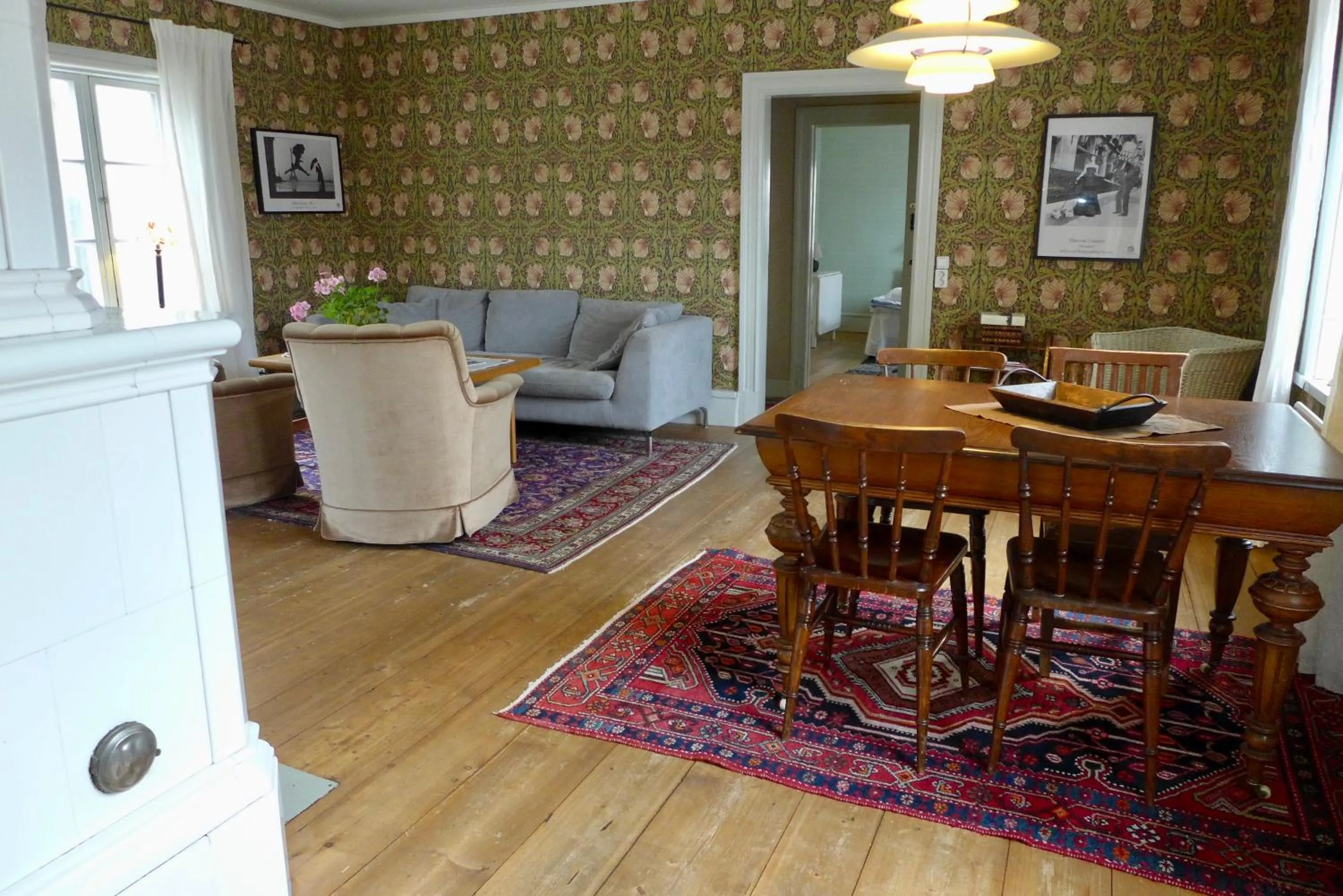 Living room in Prästgatanett Apartments