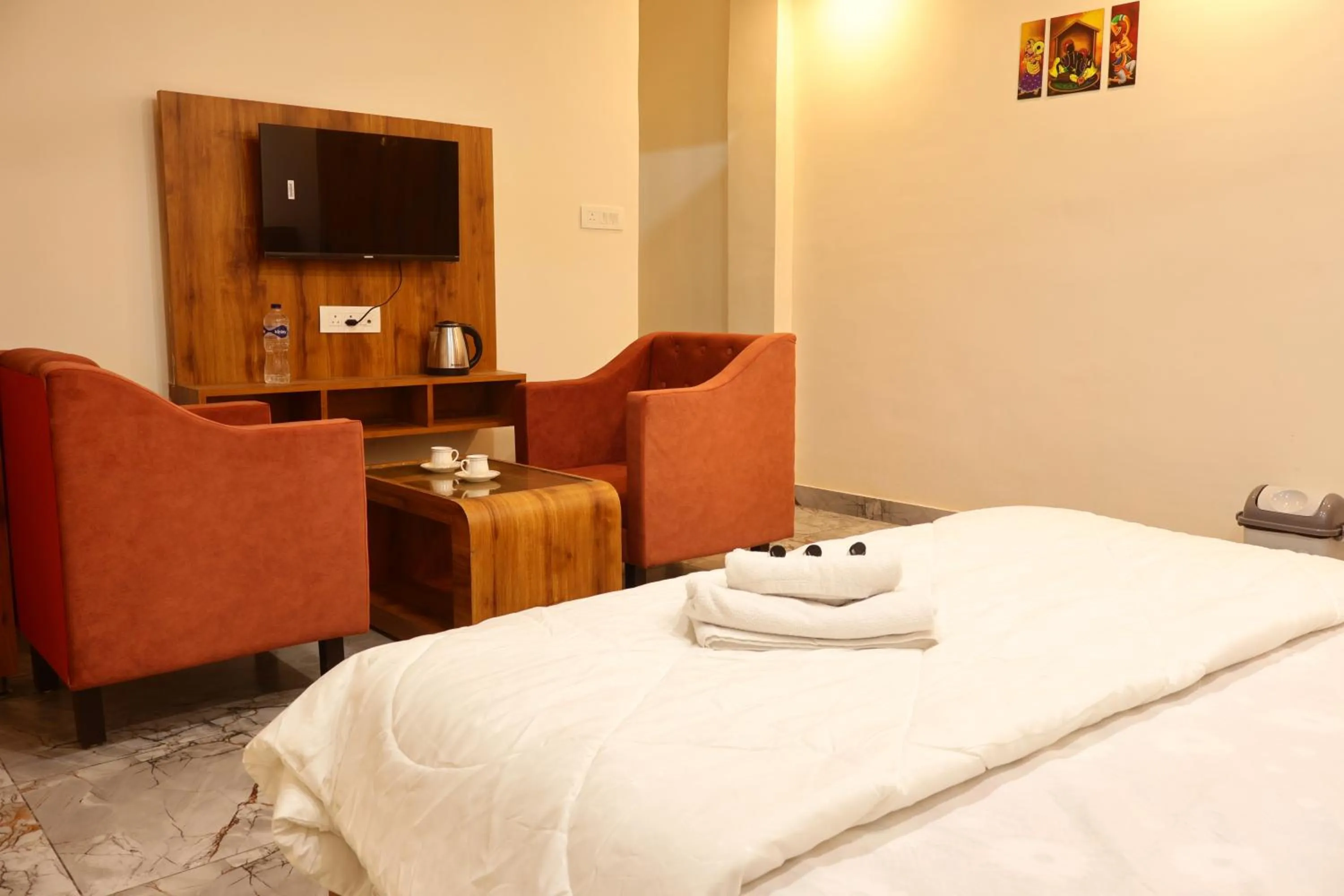 Bed in The Rajputana Palace