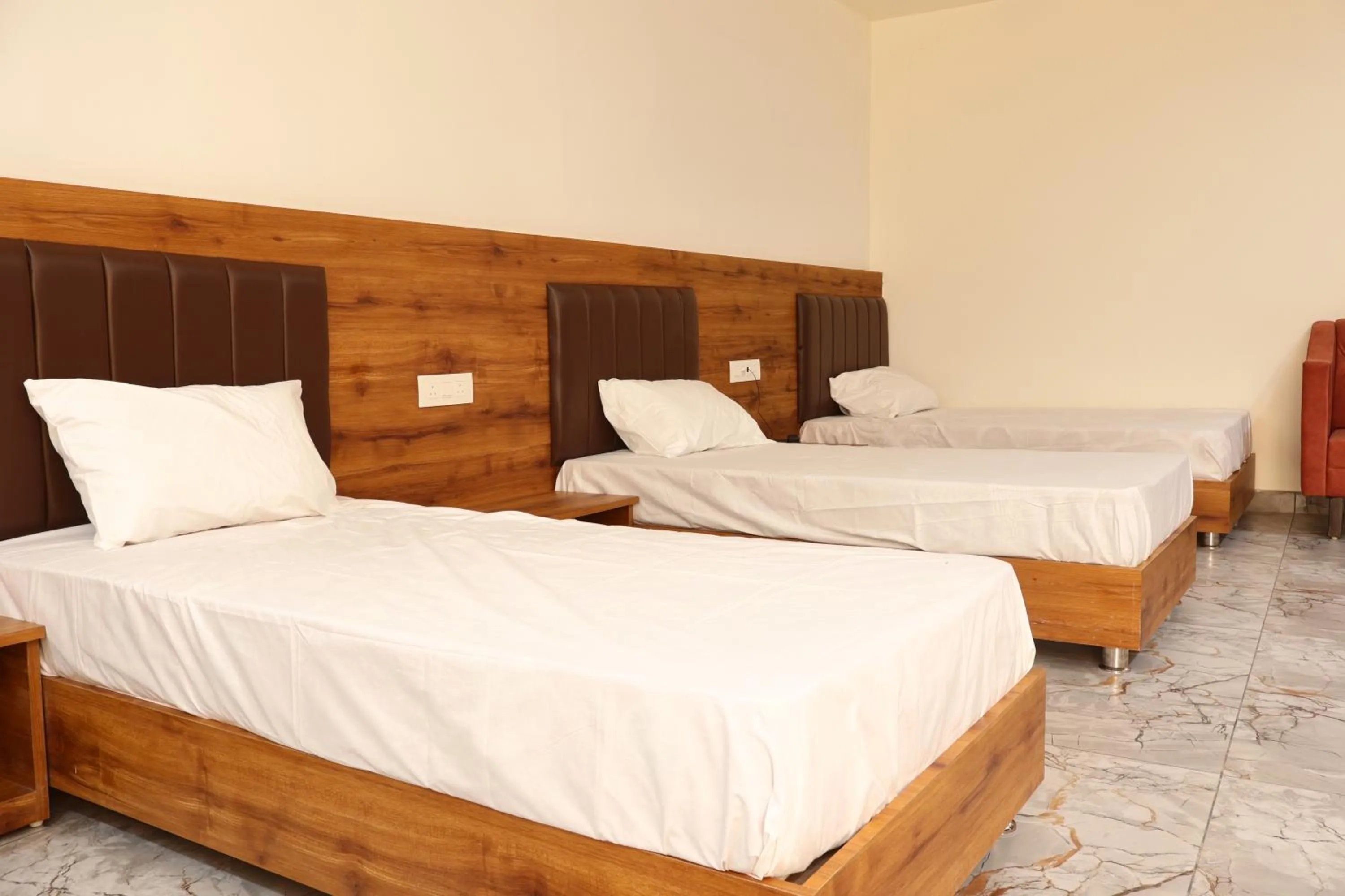 Bed in The Rajputana Palace