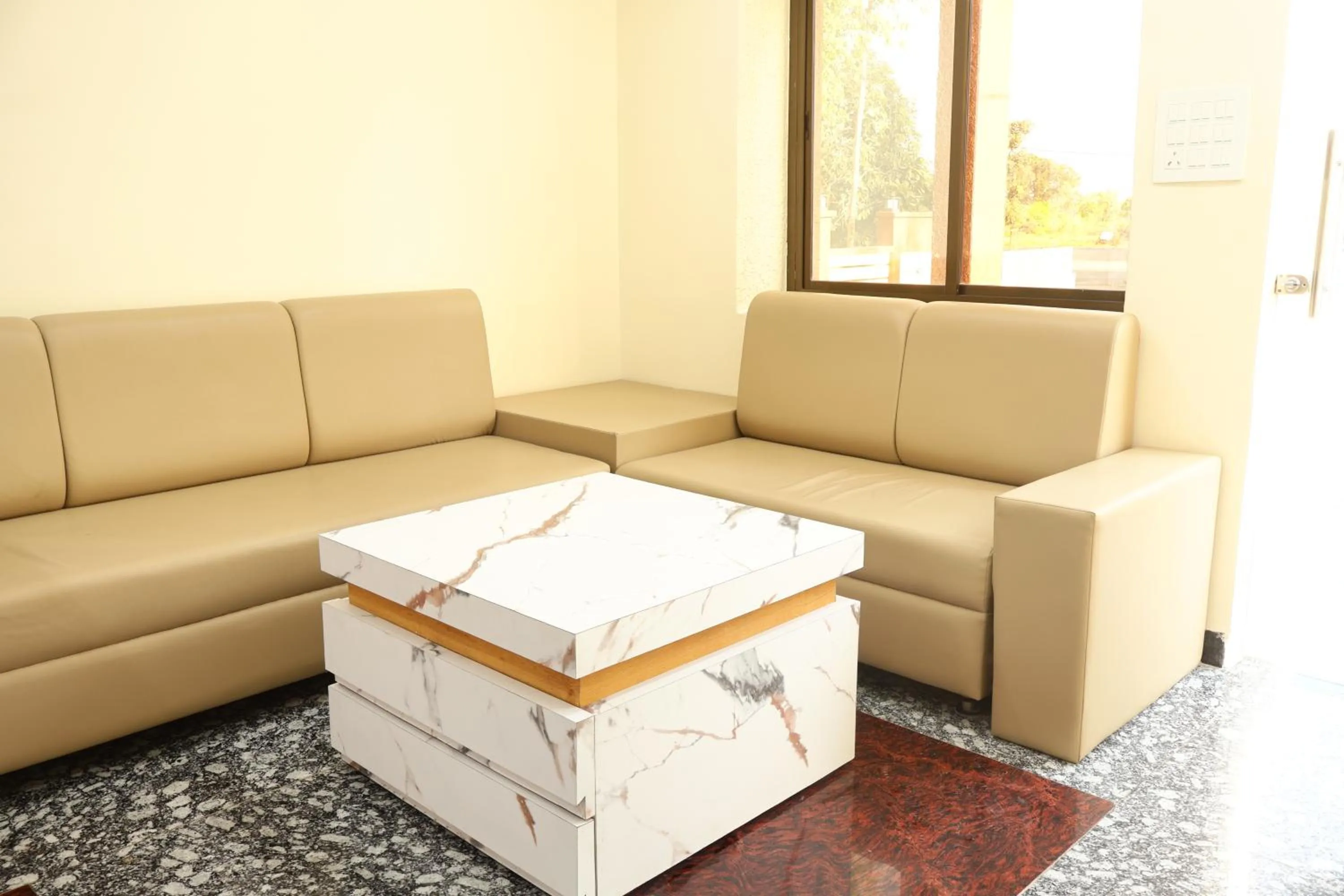 Living room in The Rajputana Palace