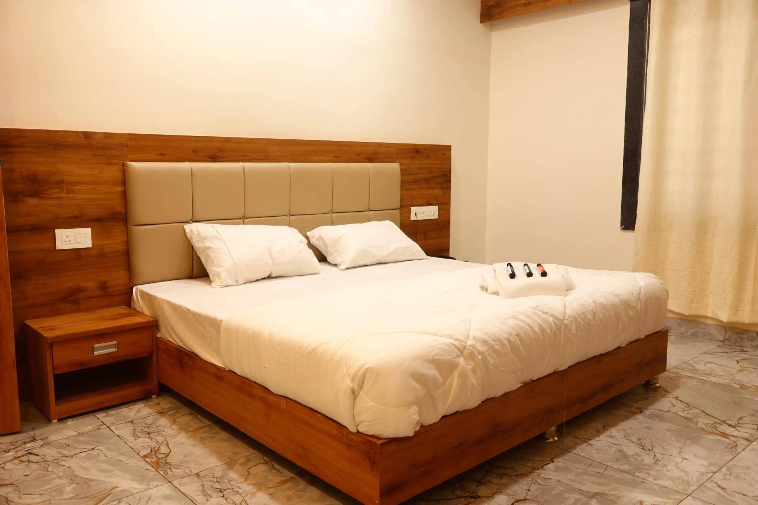 Bed in The Rajputana Palace