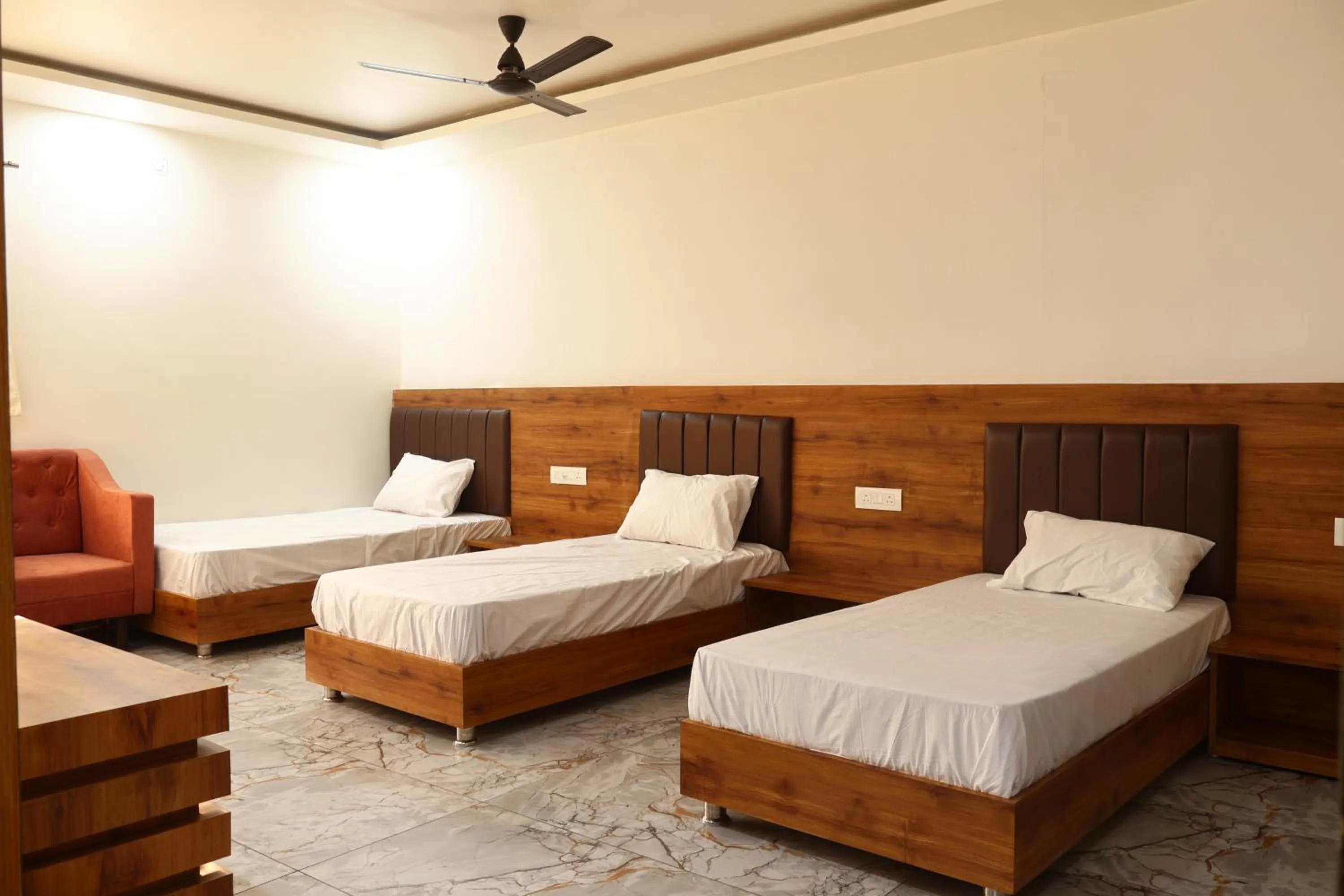 Bed in The Rajputana Palace