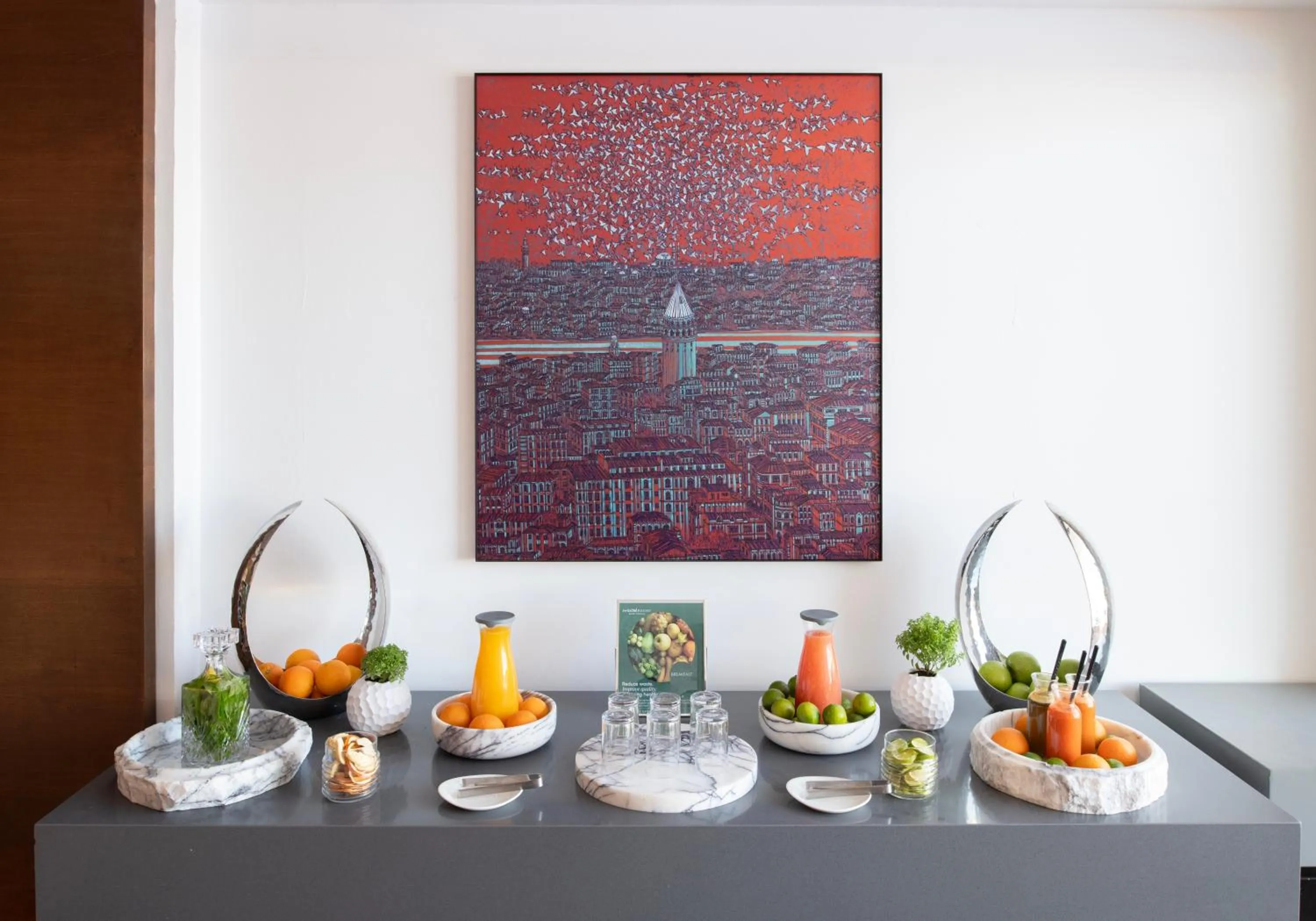 Breakfast in Swissôtel Resort Bodrum Beach