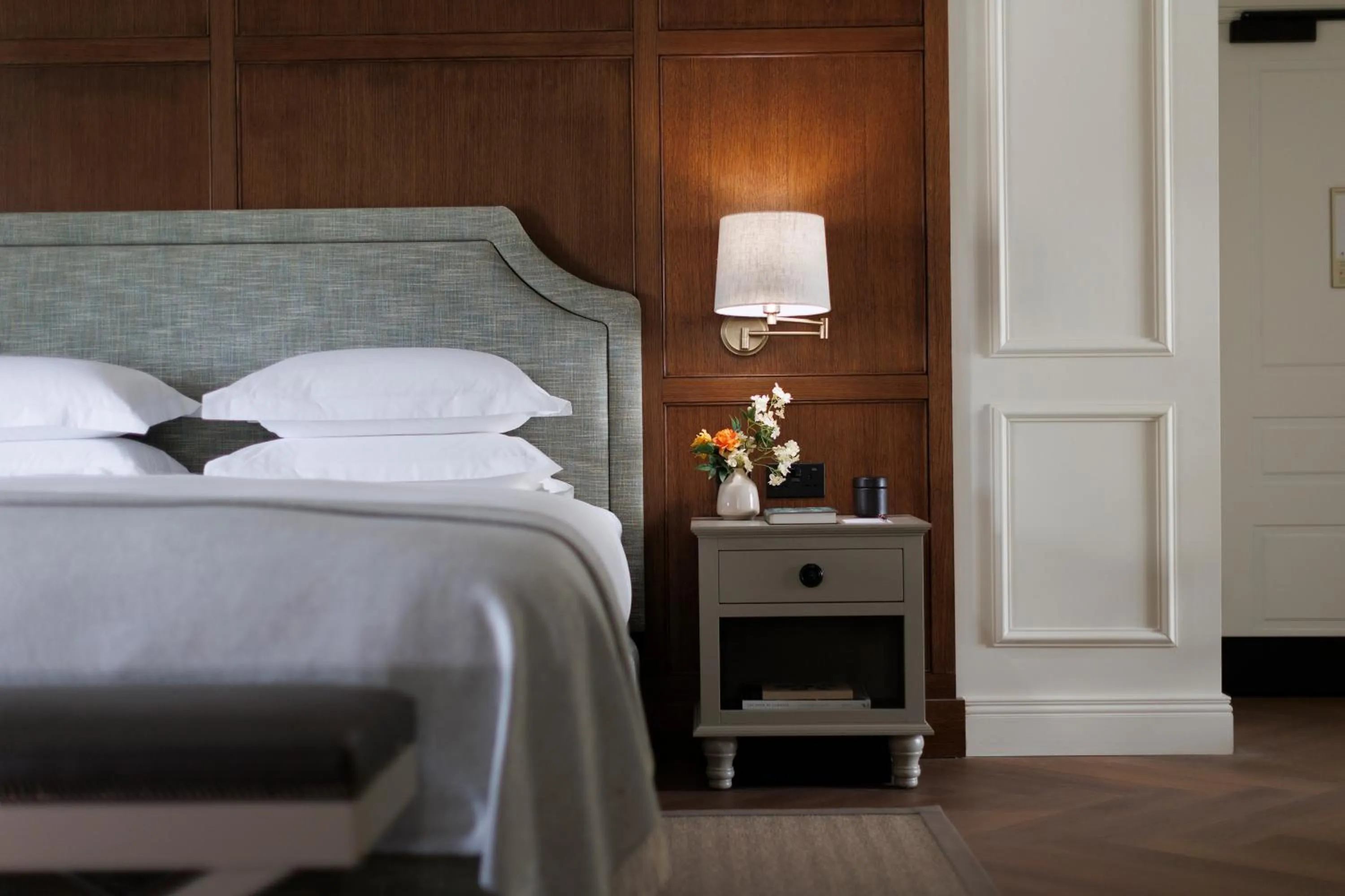 Bedroom, Bed in Dunluce Lodge - Small Luxury Hotels of the World