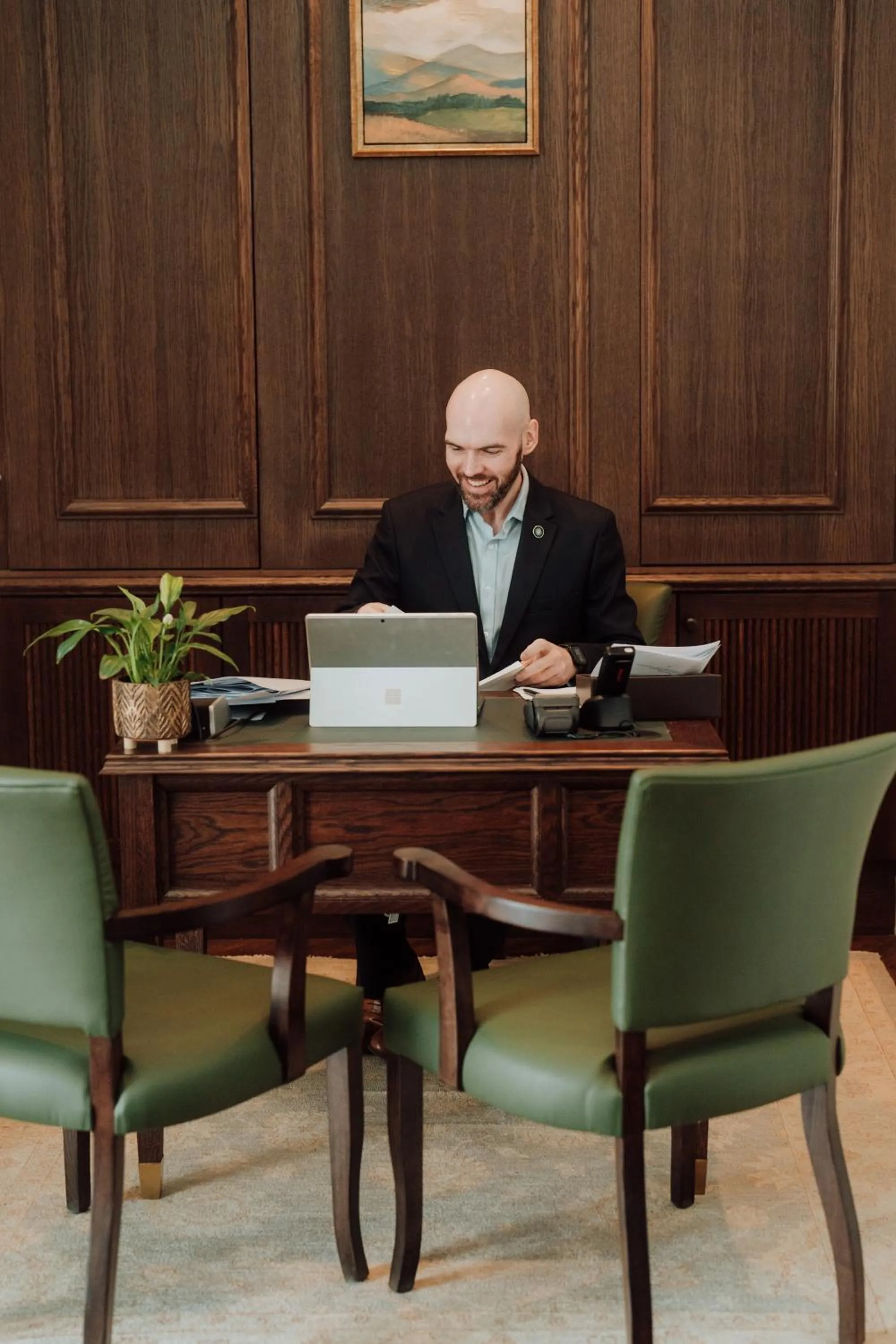 Lobby or reception in Dunluce Lodge - Small Luxury Hotels of the World