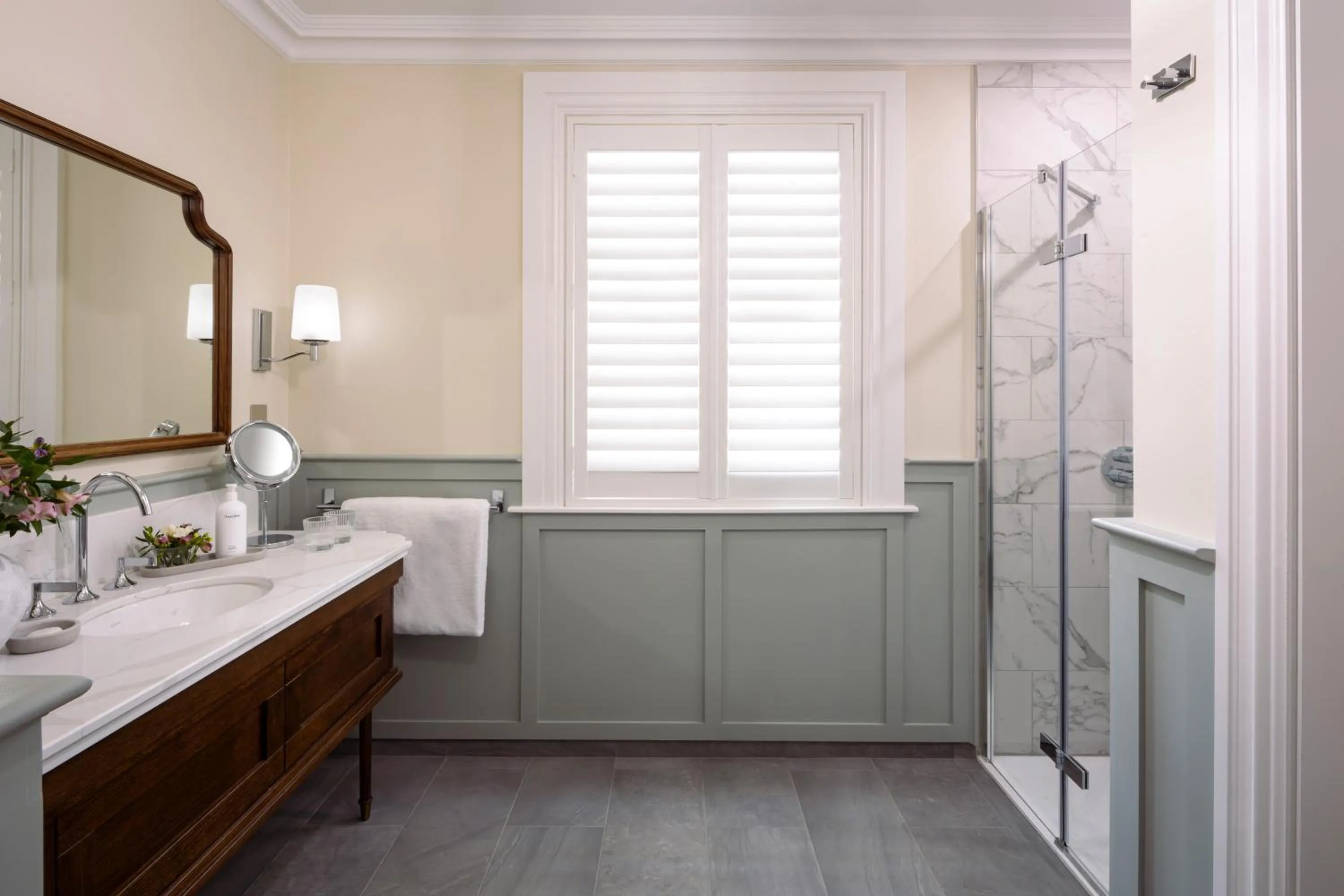 Bathroom in Dunluce Lodge - Small Luxury Hotels of the World