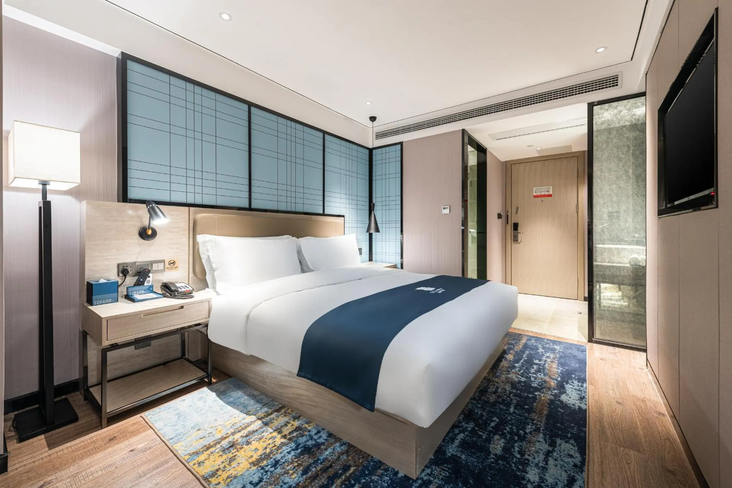 Bedroom in Echarm Hotel Yangshuo West Stree