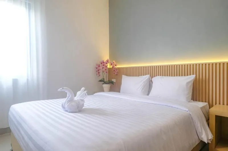 Bed in Upcity Hotel Simpang Lima By Sajiwa