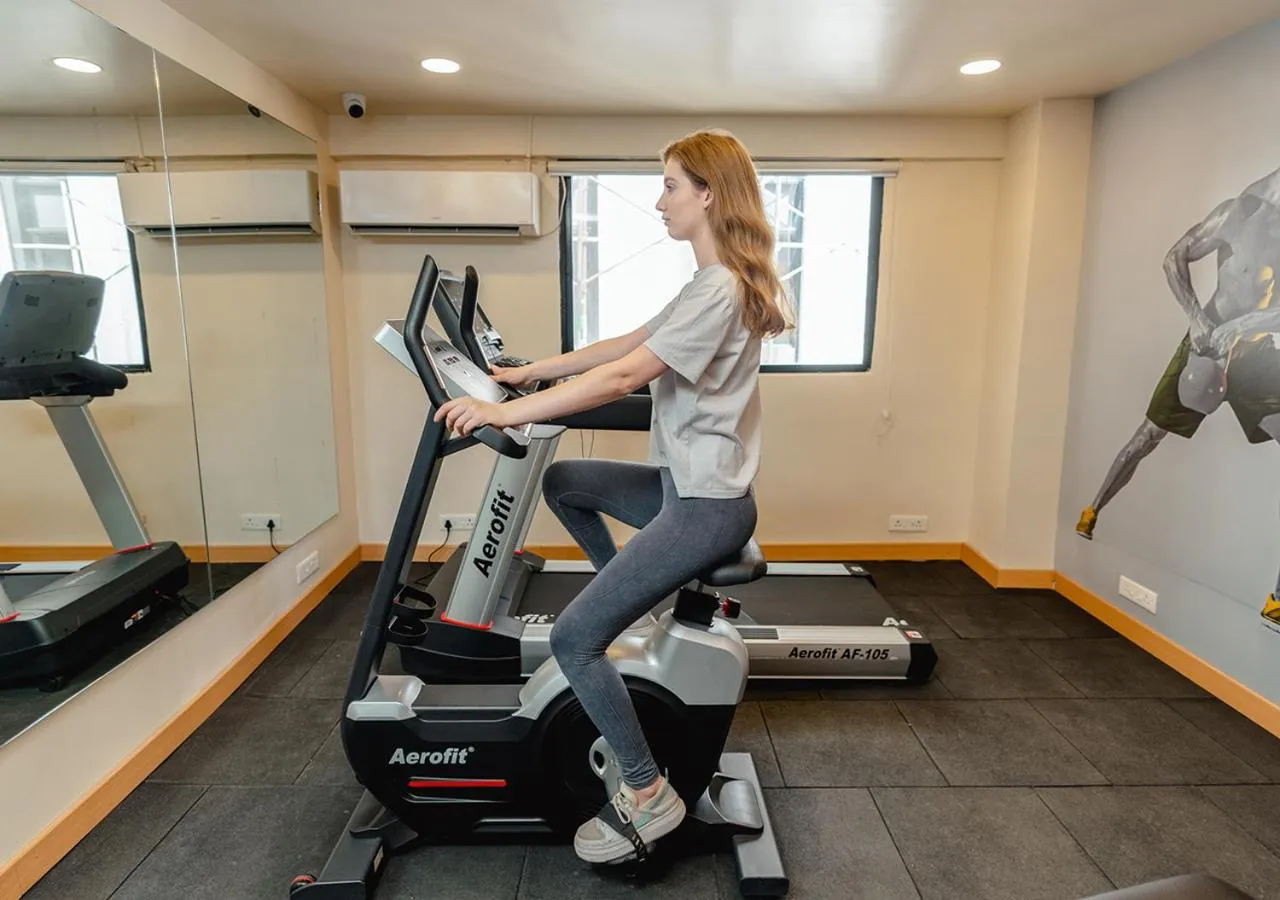 Fitness centre/facilities in Bloom Hotel - Balewadi