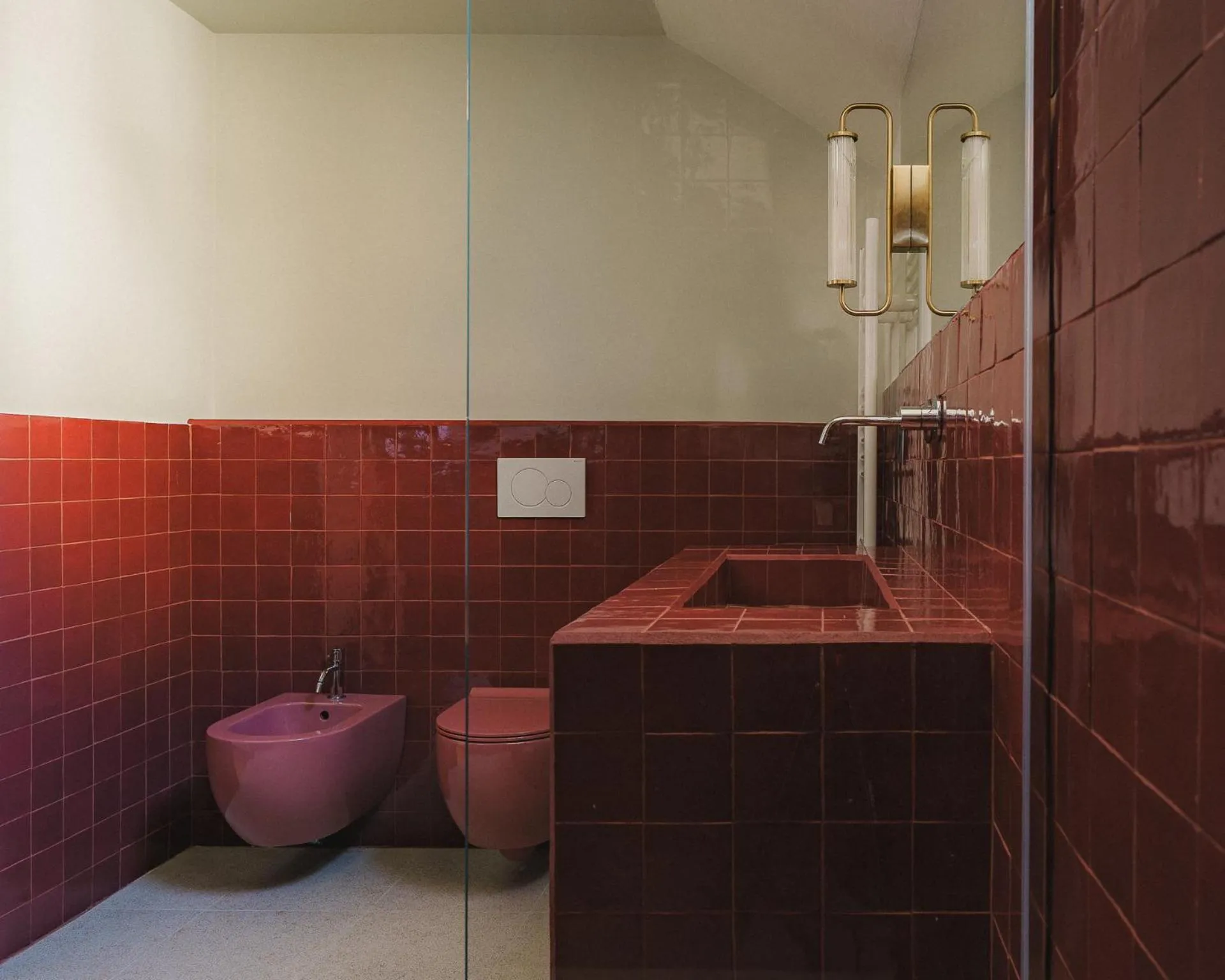 Bathroom in c-hotels Alamanni21