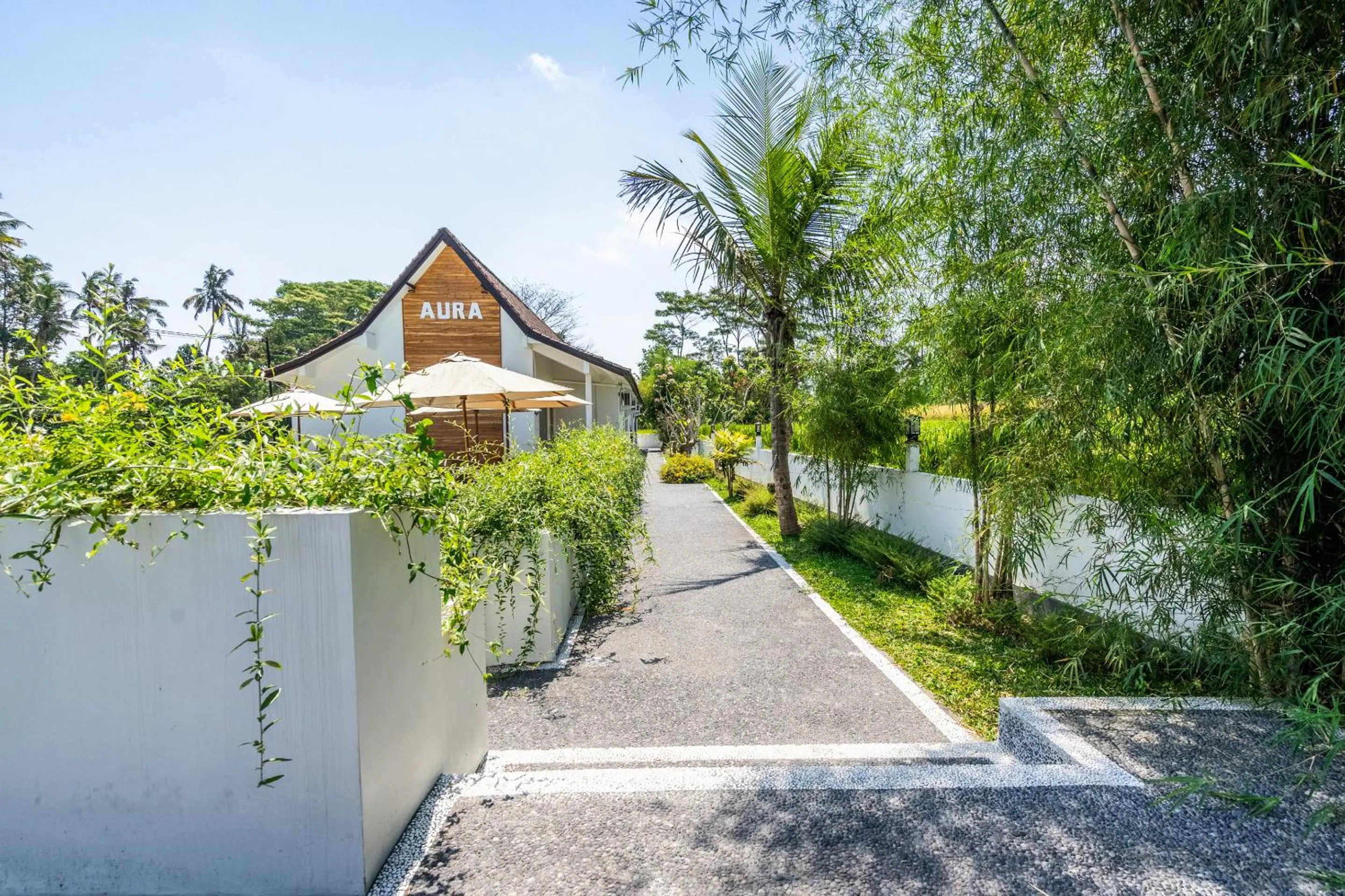 Property building in Aura Apartments Ubud