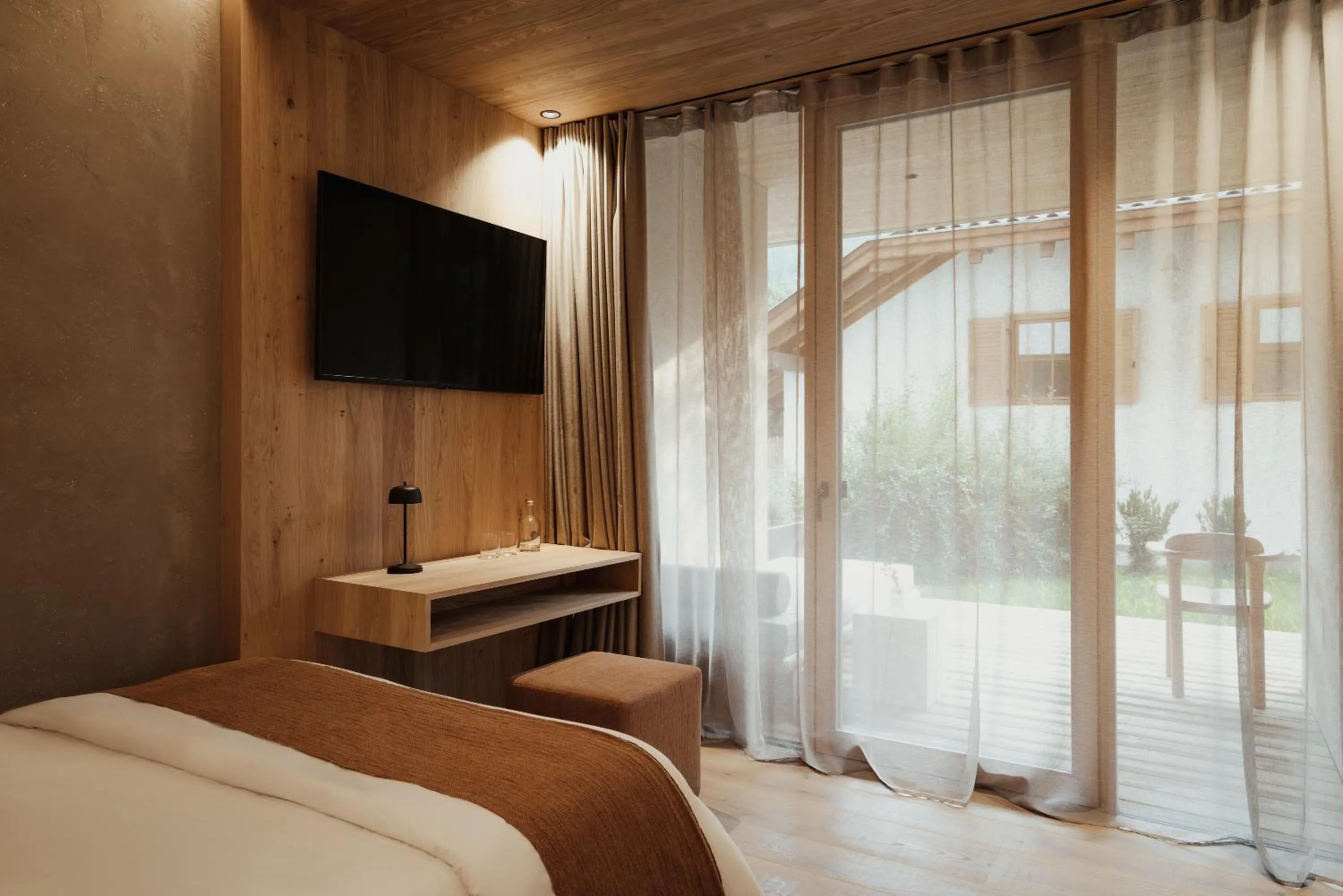 Bed in Taubers Bio Vitalhotel