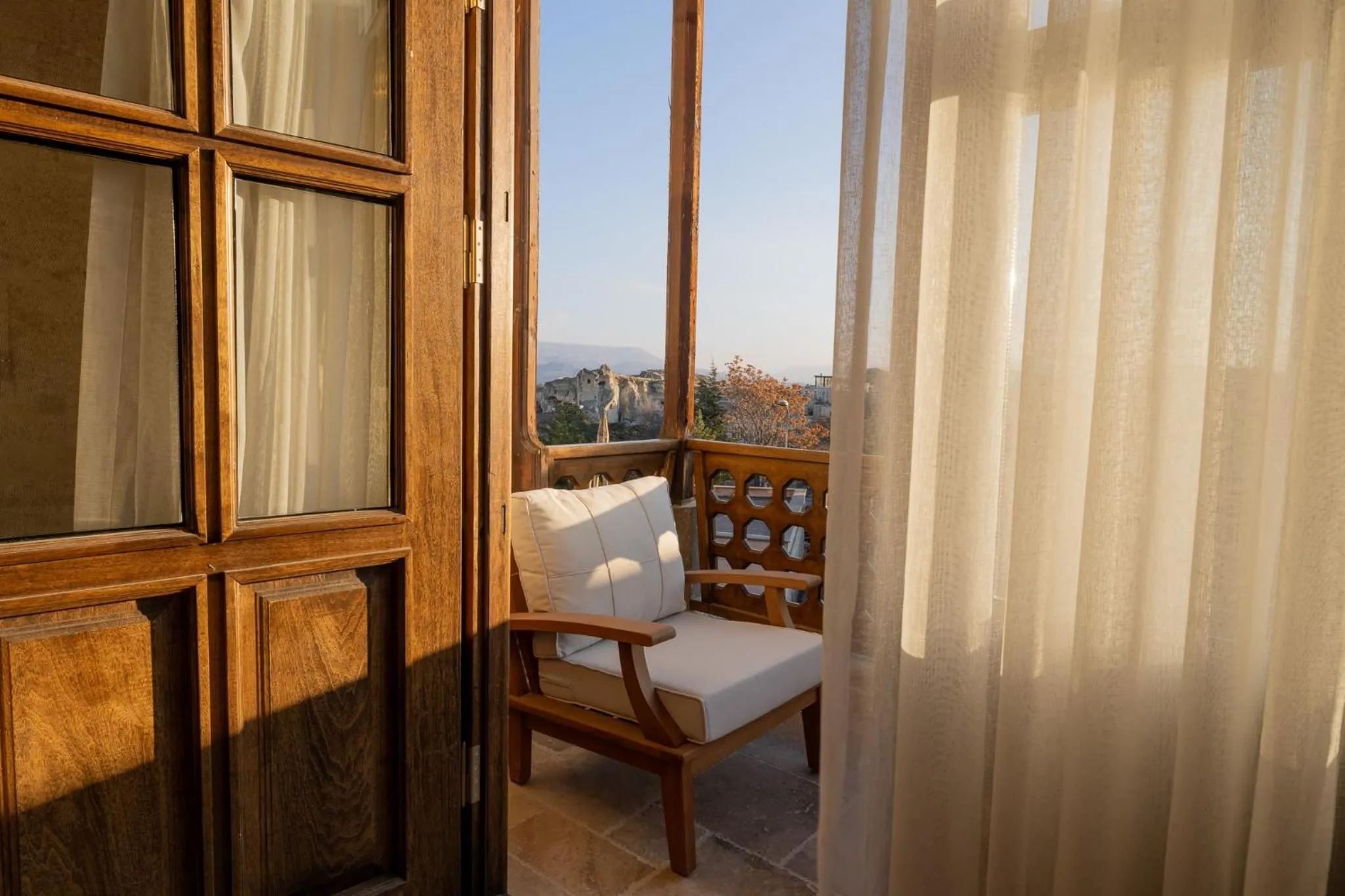 Balcony/Terrace in Asmalı Konak Cave Suites