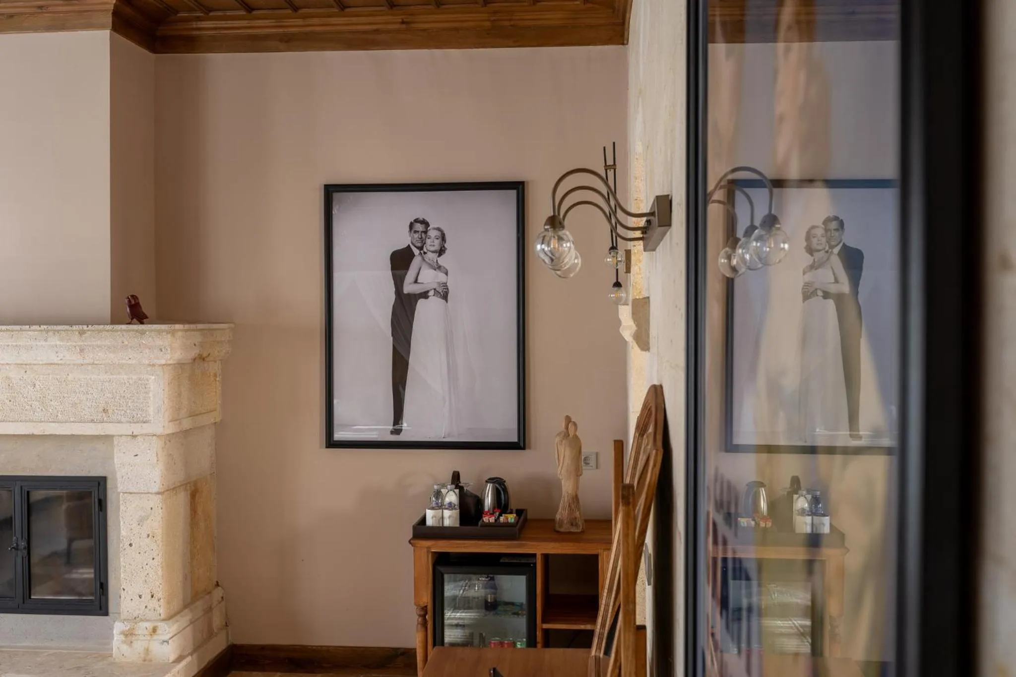 Decorative detail in Asmalı Konak Cave Suites