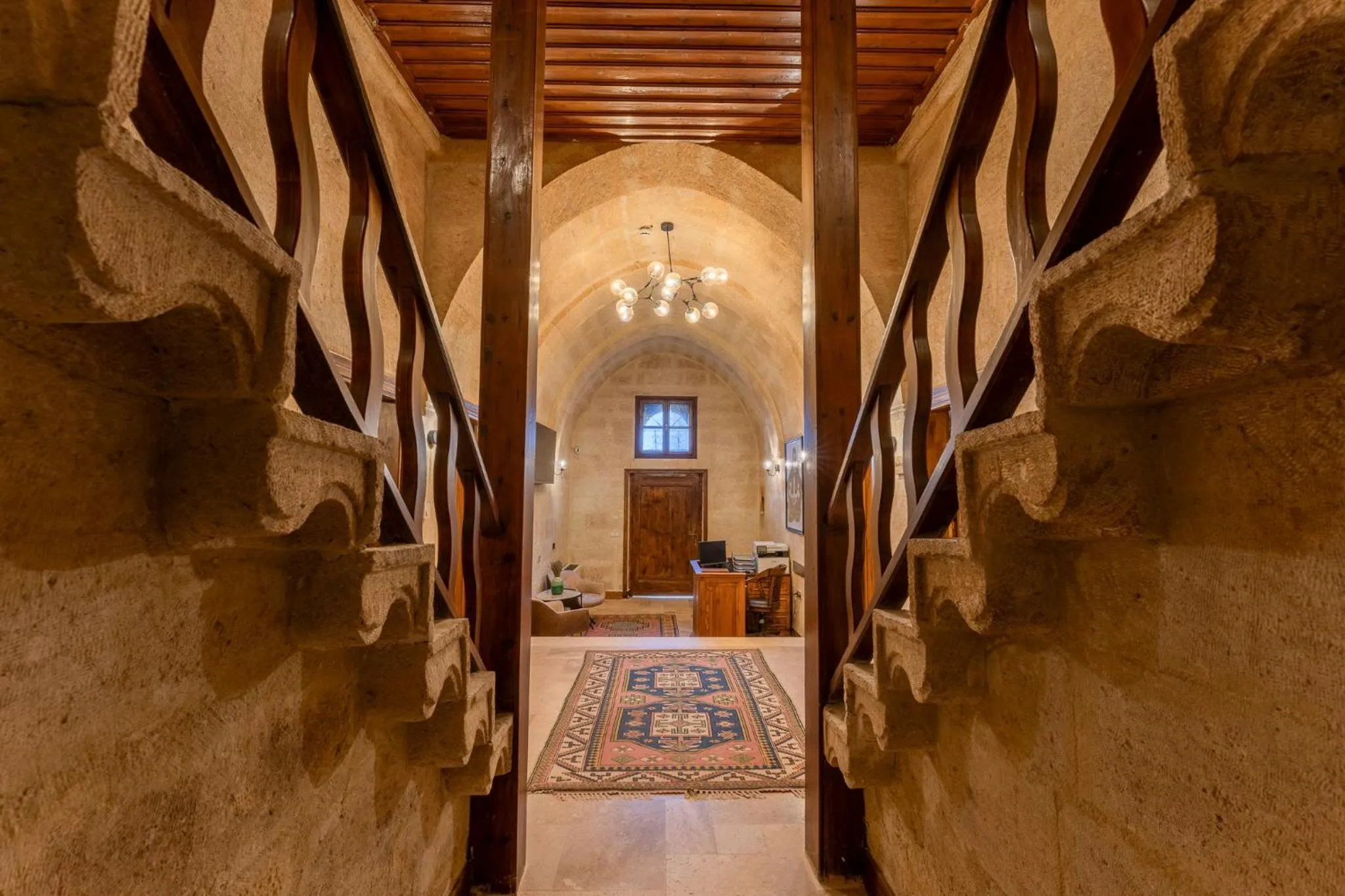Lobby or reception in Asmalı Konak Cave Suites