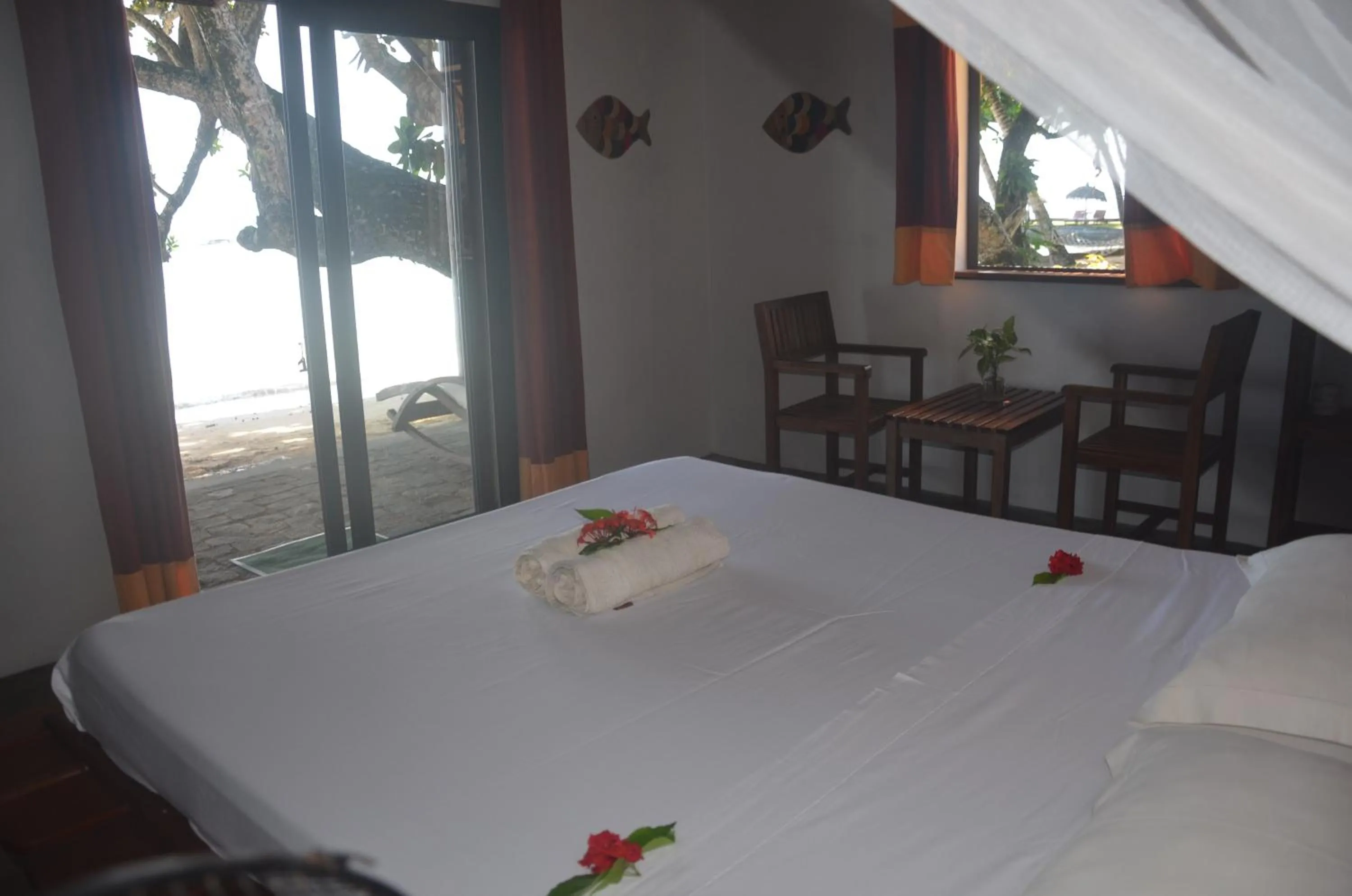 Bed in Libertalia Hotel