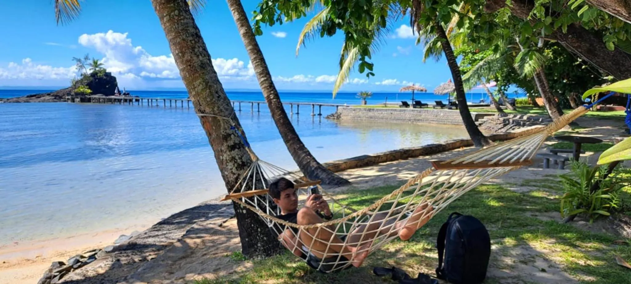 Natural landscape in Libertalia Hotel