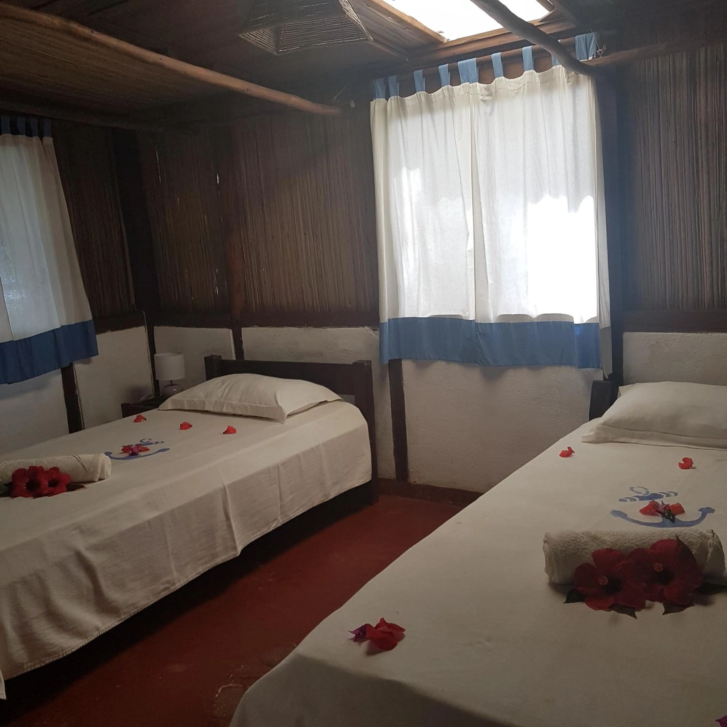 Bed in Libertalia Hotel