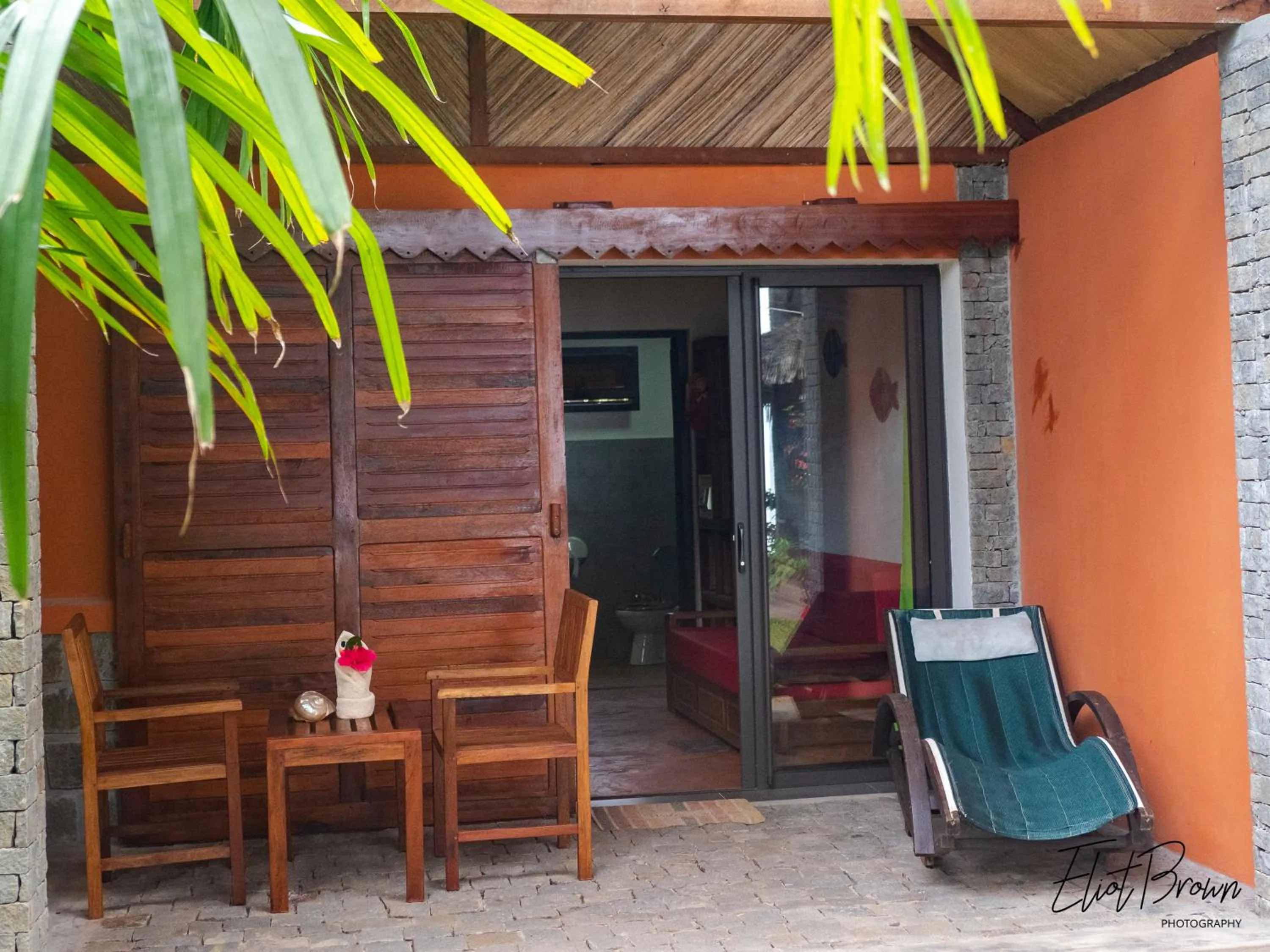 Patio in Libertalia Hotel