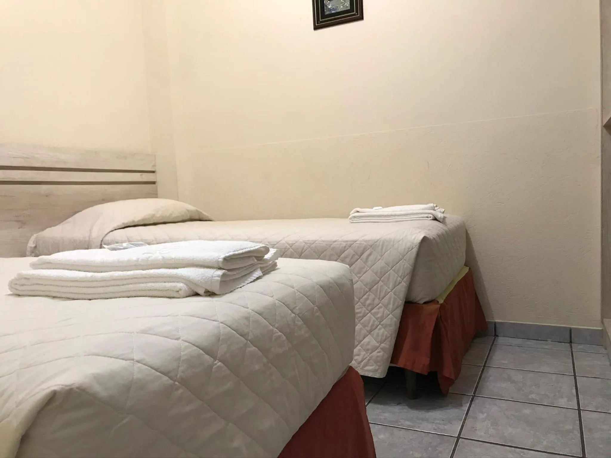 Bed in Hotel Colonial