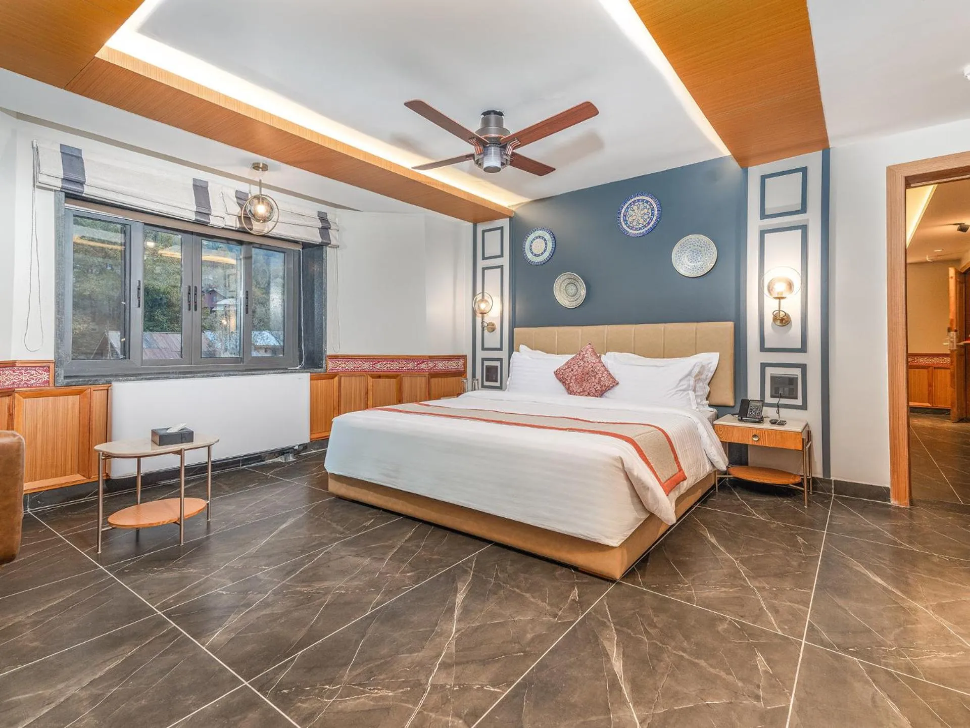 Bed in The Vale Lodge