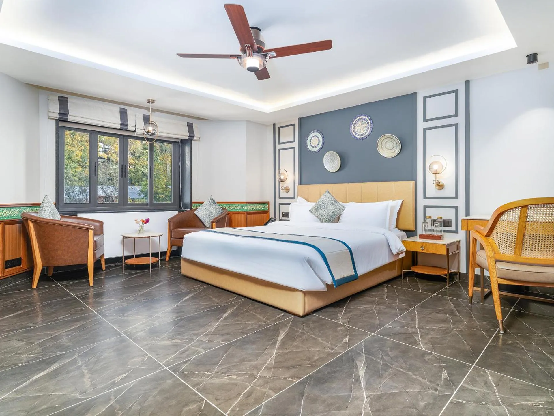 Bed in The Vale Lodge