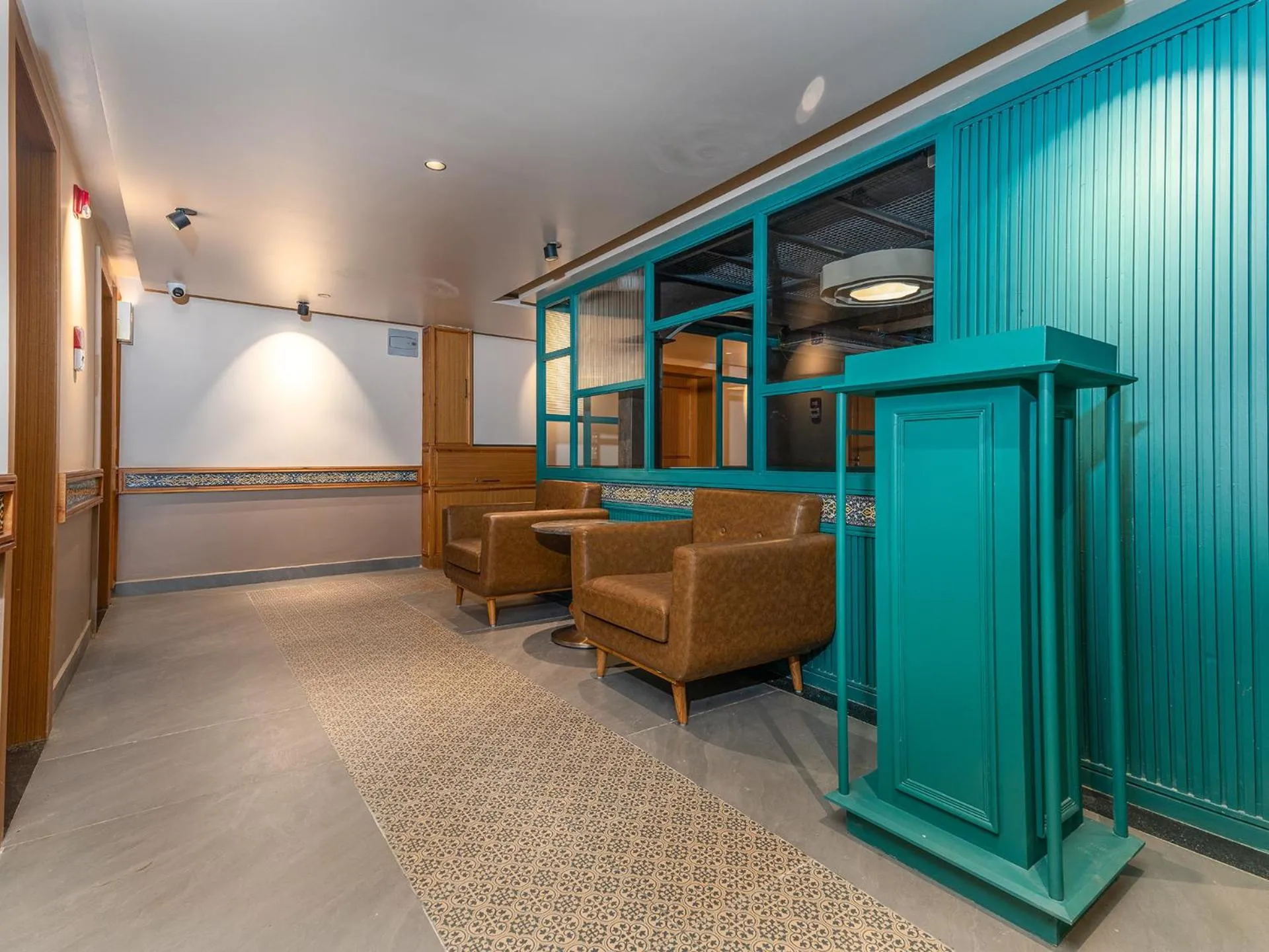 Lobby or reception in The Vale Lodge