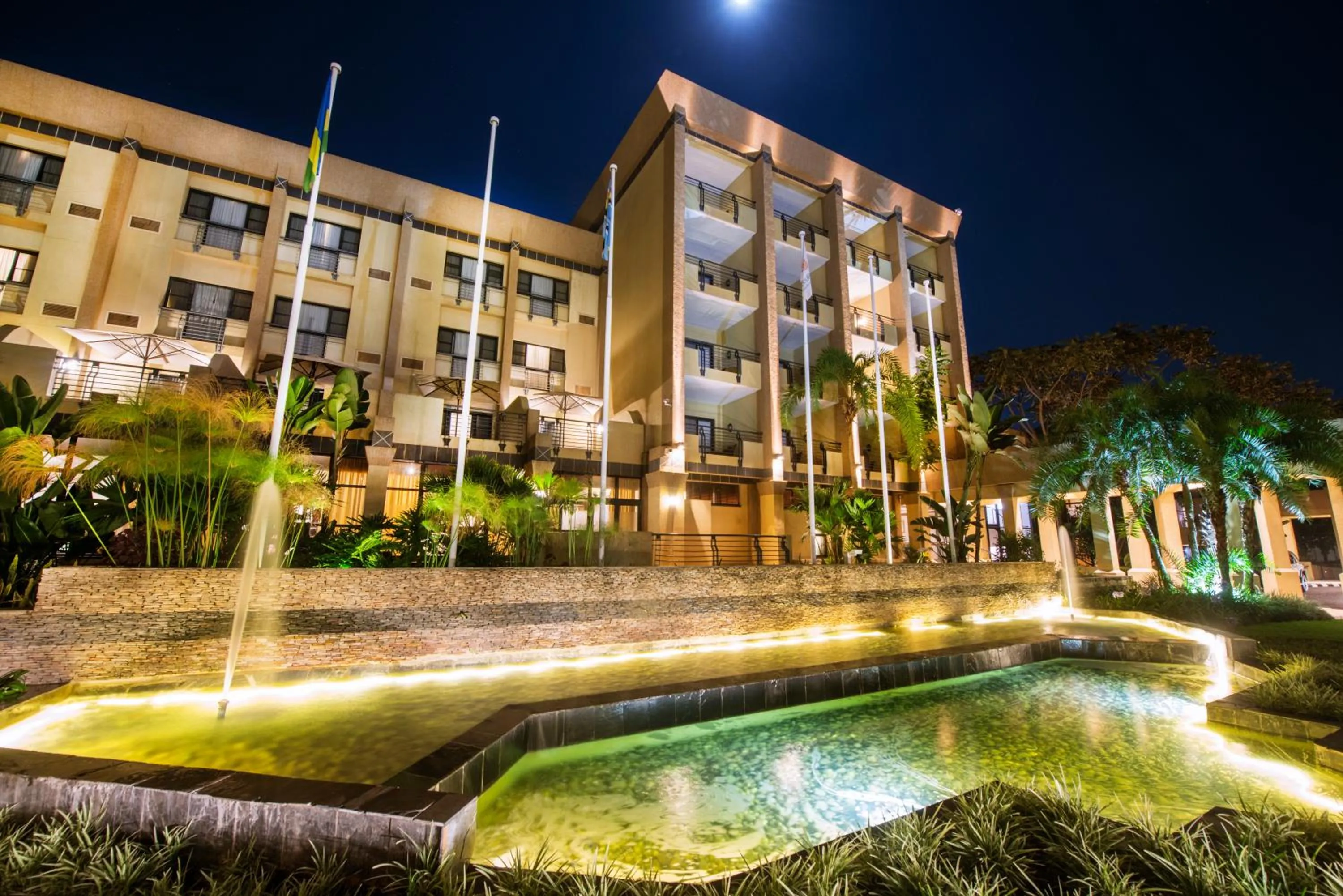 Property building in Kigali Serena Hotel