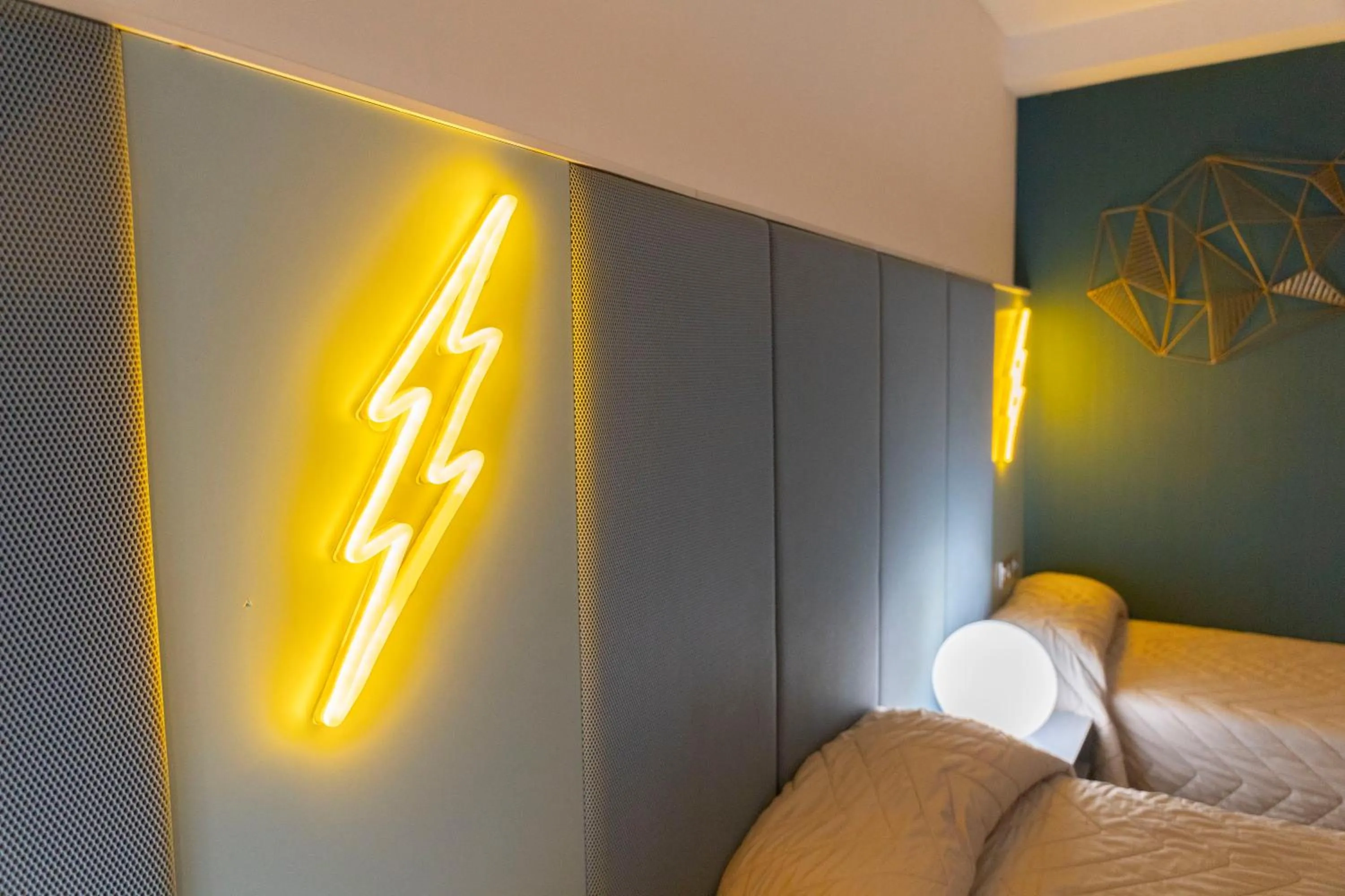 Decorative detail, Bed in Hotel Cuco